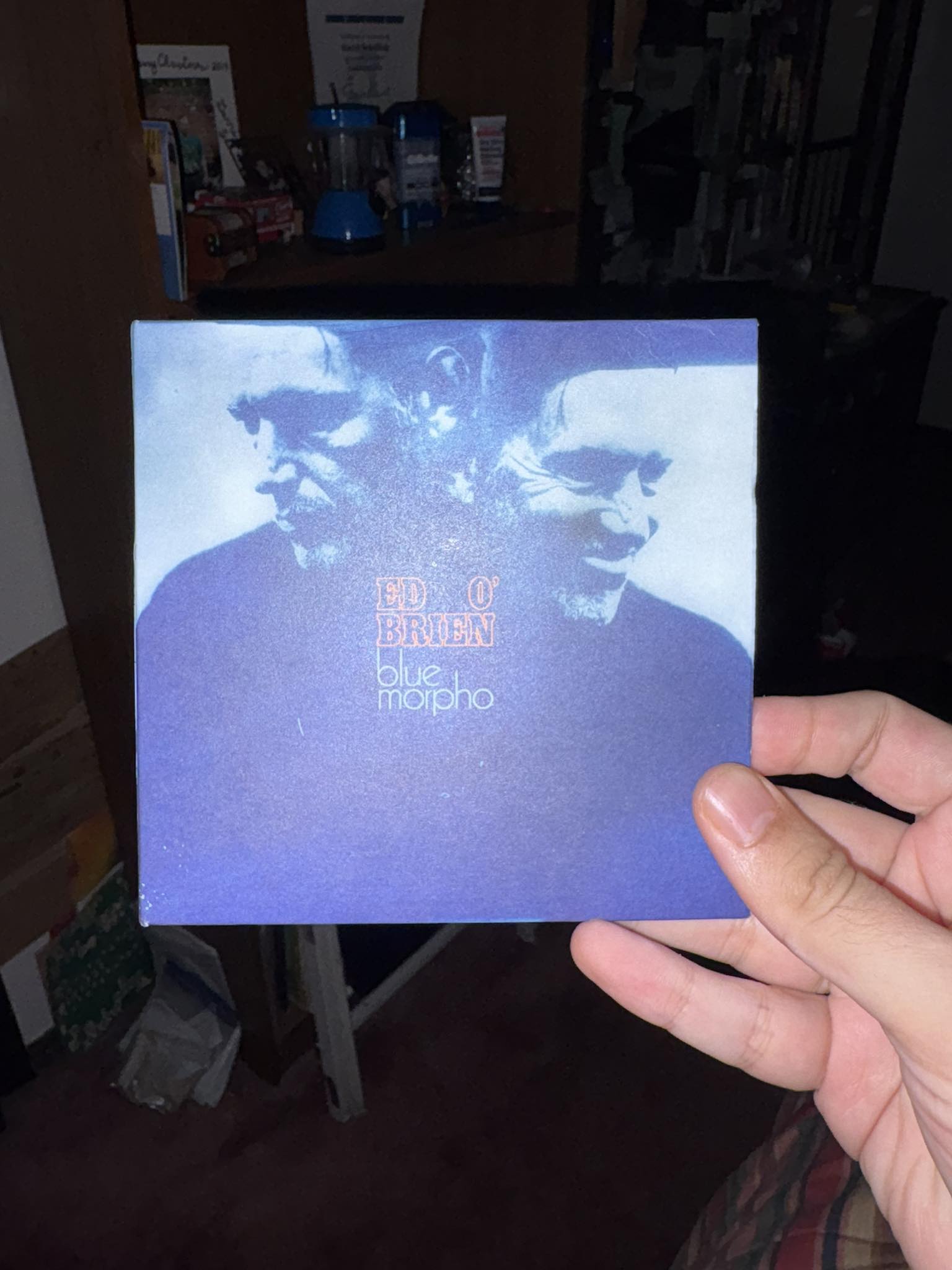 ED O' Brien - Blue Morpho Signed album #EDOBrien #BlueMorpho
