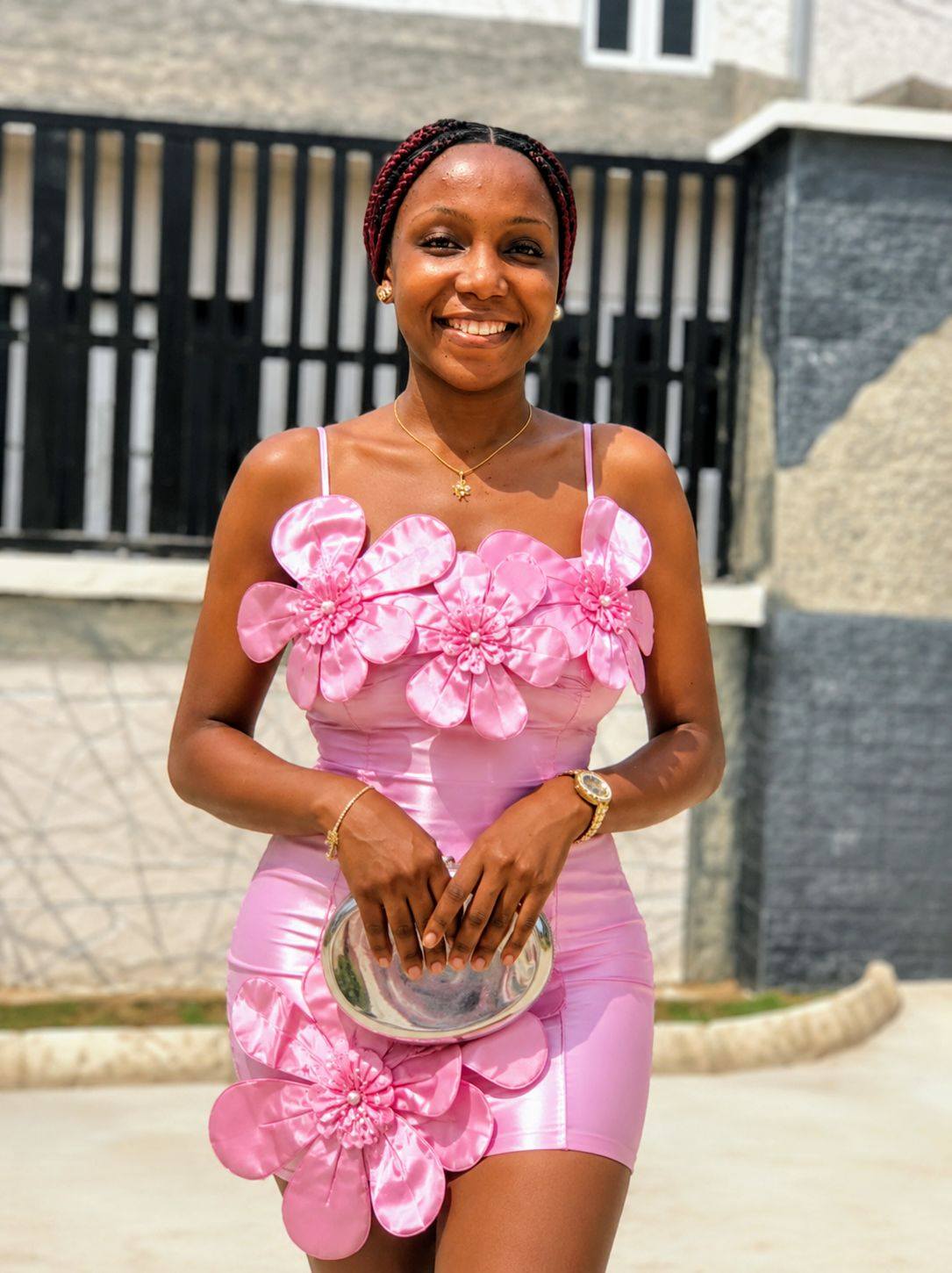 sew bodycon dress How to a pink petal bloom This product is full product-category:coats Kwame Brown went on Color:Chocolate (6)