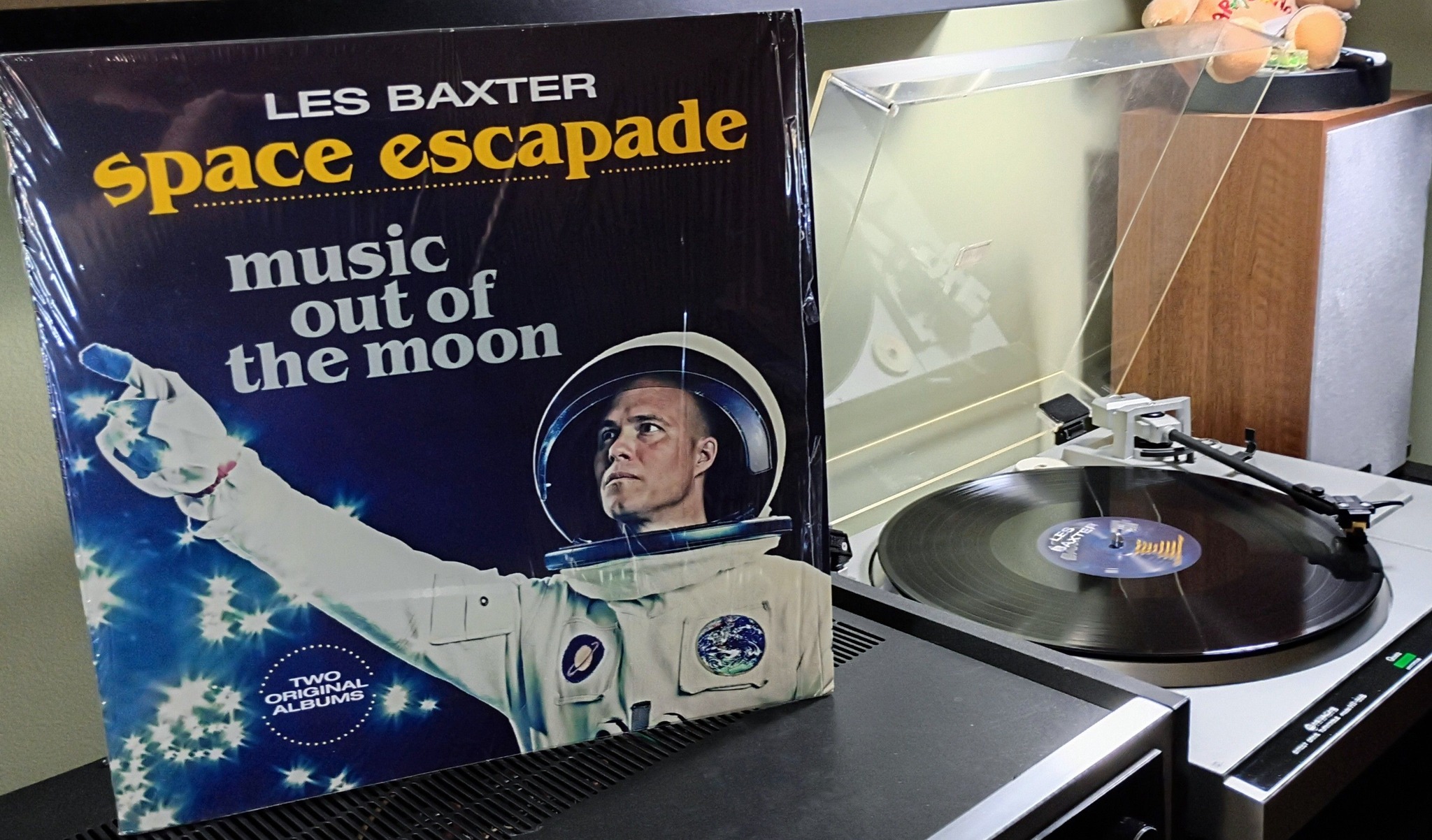 Les Baxter's Space Escapade vinyl with improved remastering