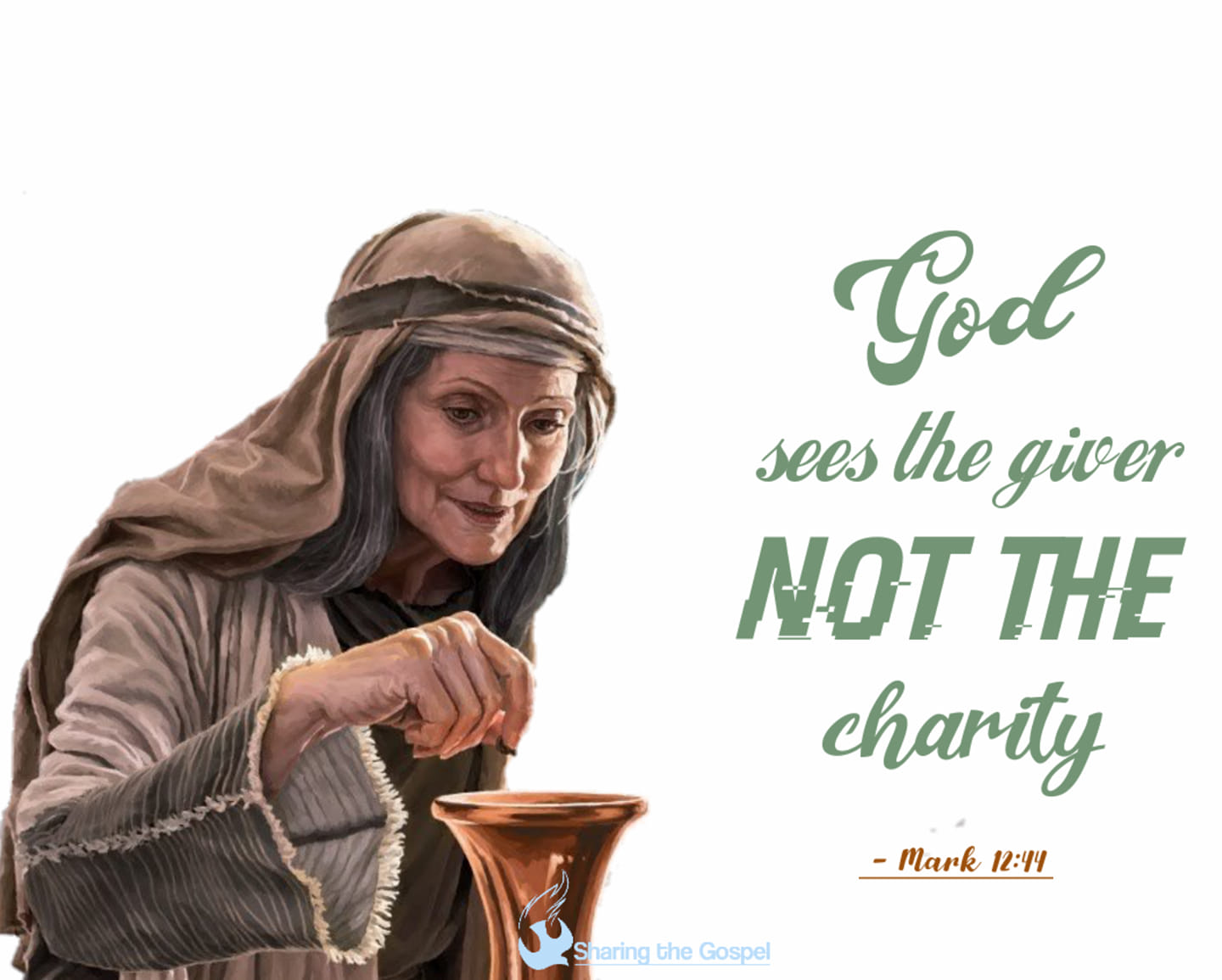For all they did cast in of their... - Sharing the Gospel