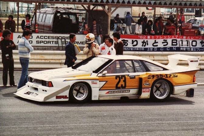 Here is the same Nissan SILVIA TURBO Super Silhouette from the