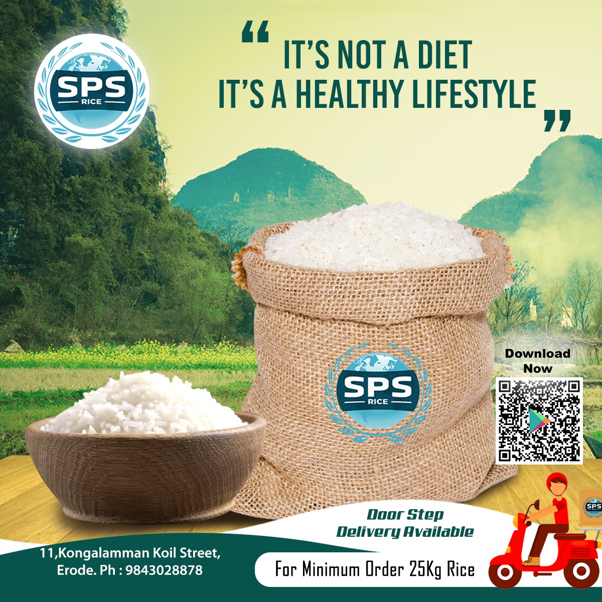 SPS Modern RICE MILL | Erode