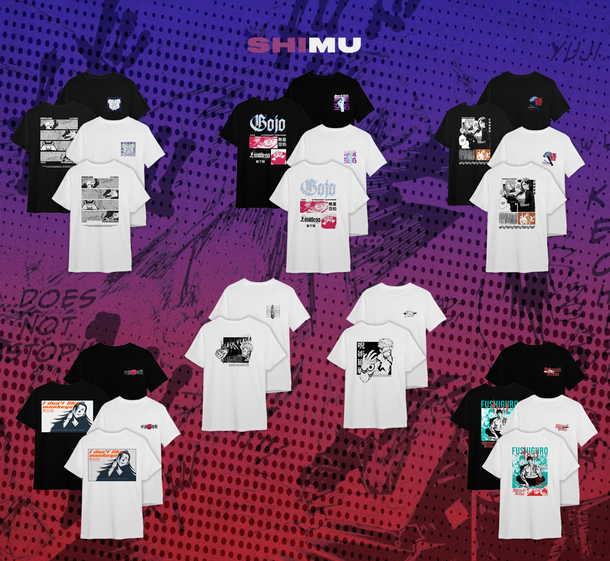 SHIMU - JUJUTSU KAISEN COLLECTION is still available for purchase ...
