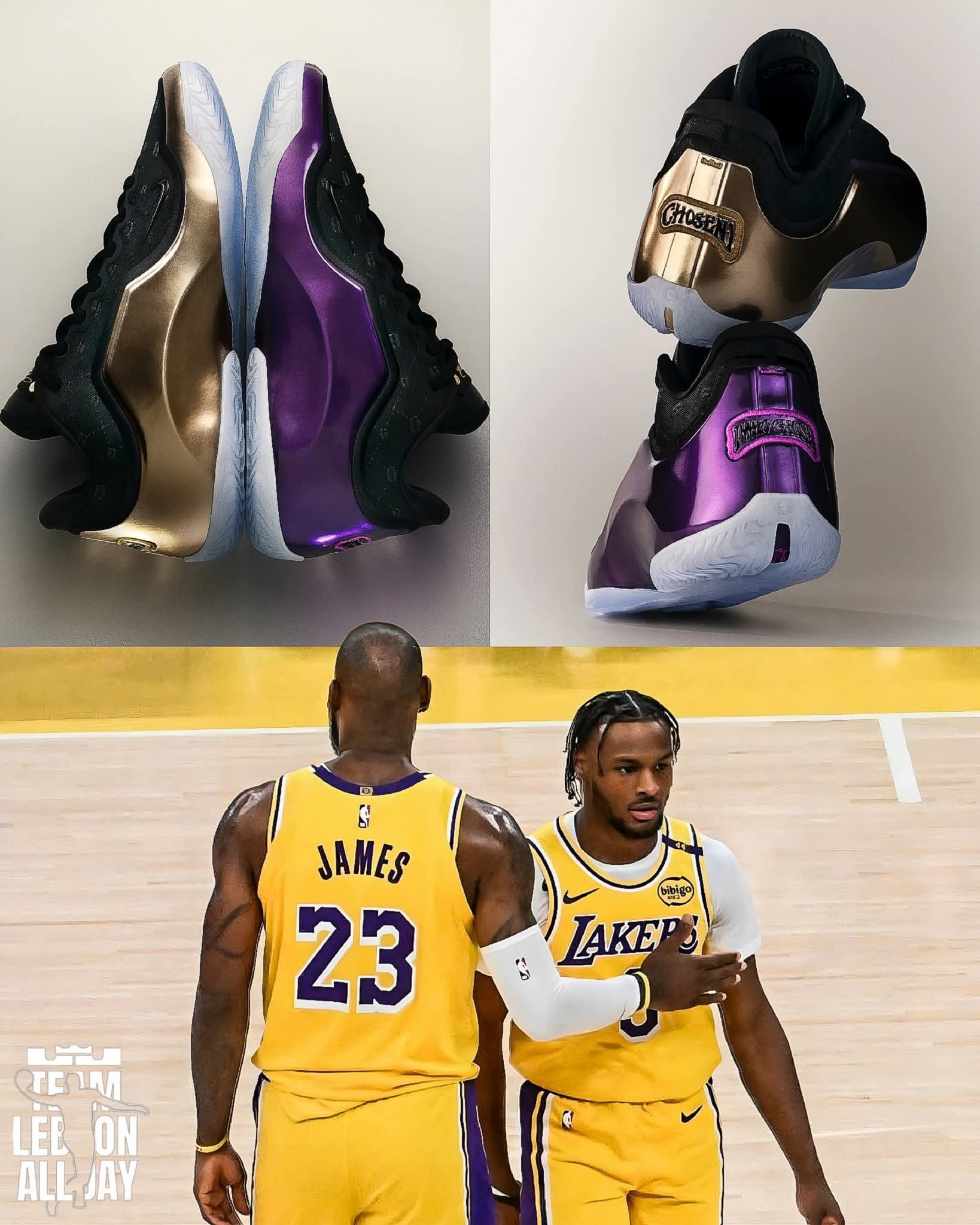 For a father, it means everything.” The LeBron XXIII ”The Chosen