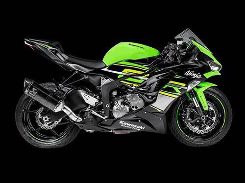Akrapovic Kawasaki ZX6R 2019 - Slip on Carbon New shape Servo +