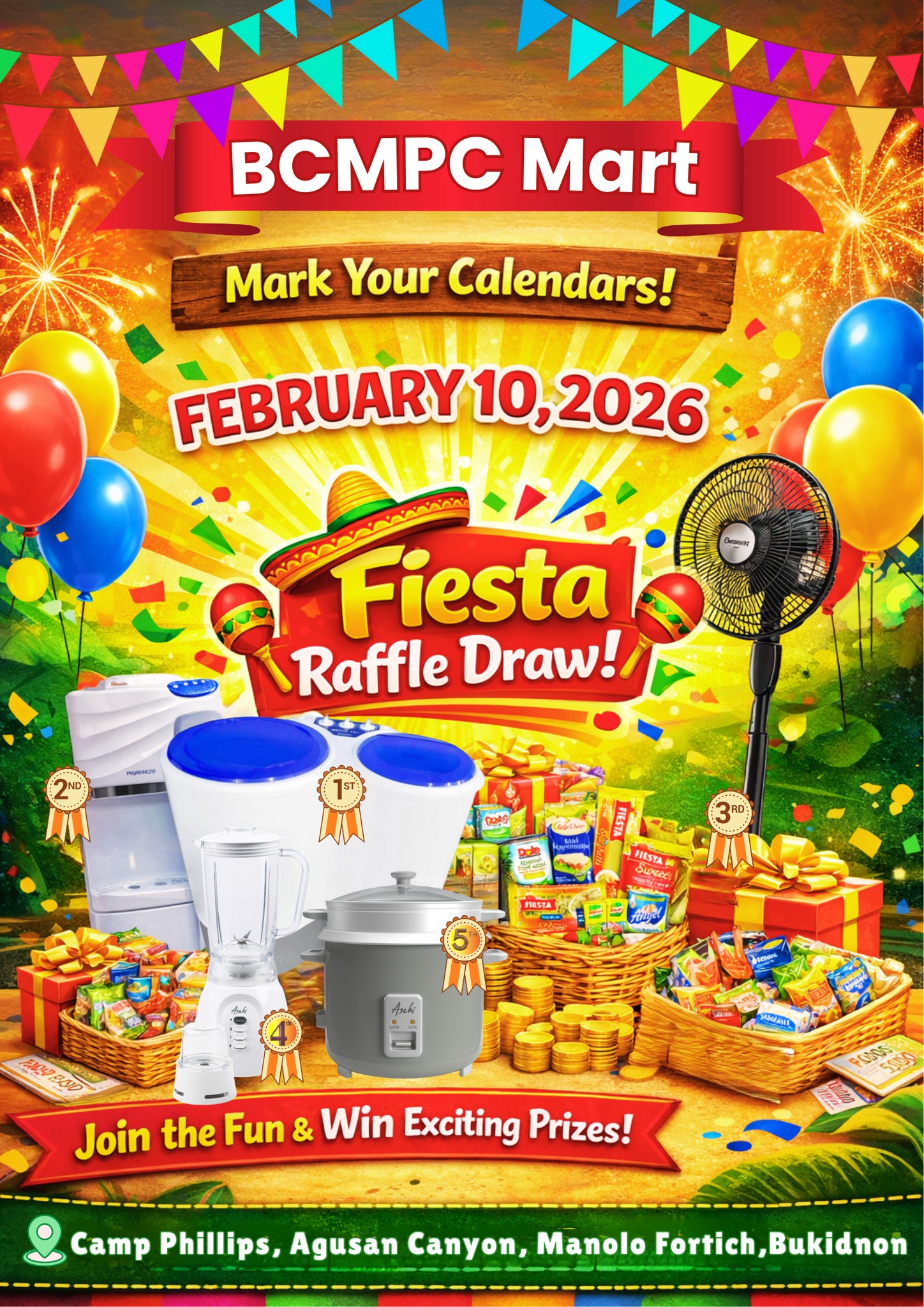 Bcmpc - Be ready and mark your calendars for the most exciting Fiesta ...