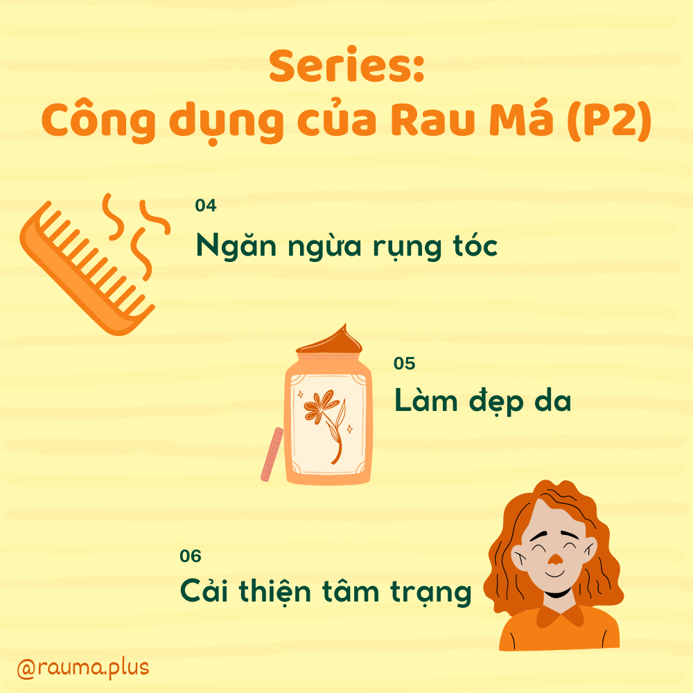 Rau Má Plus - 🗒 SERIES: CÔNG DỤNG CỦA RAU MÁ (PHẦN 2) 🗒... | Facebook