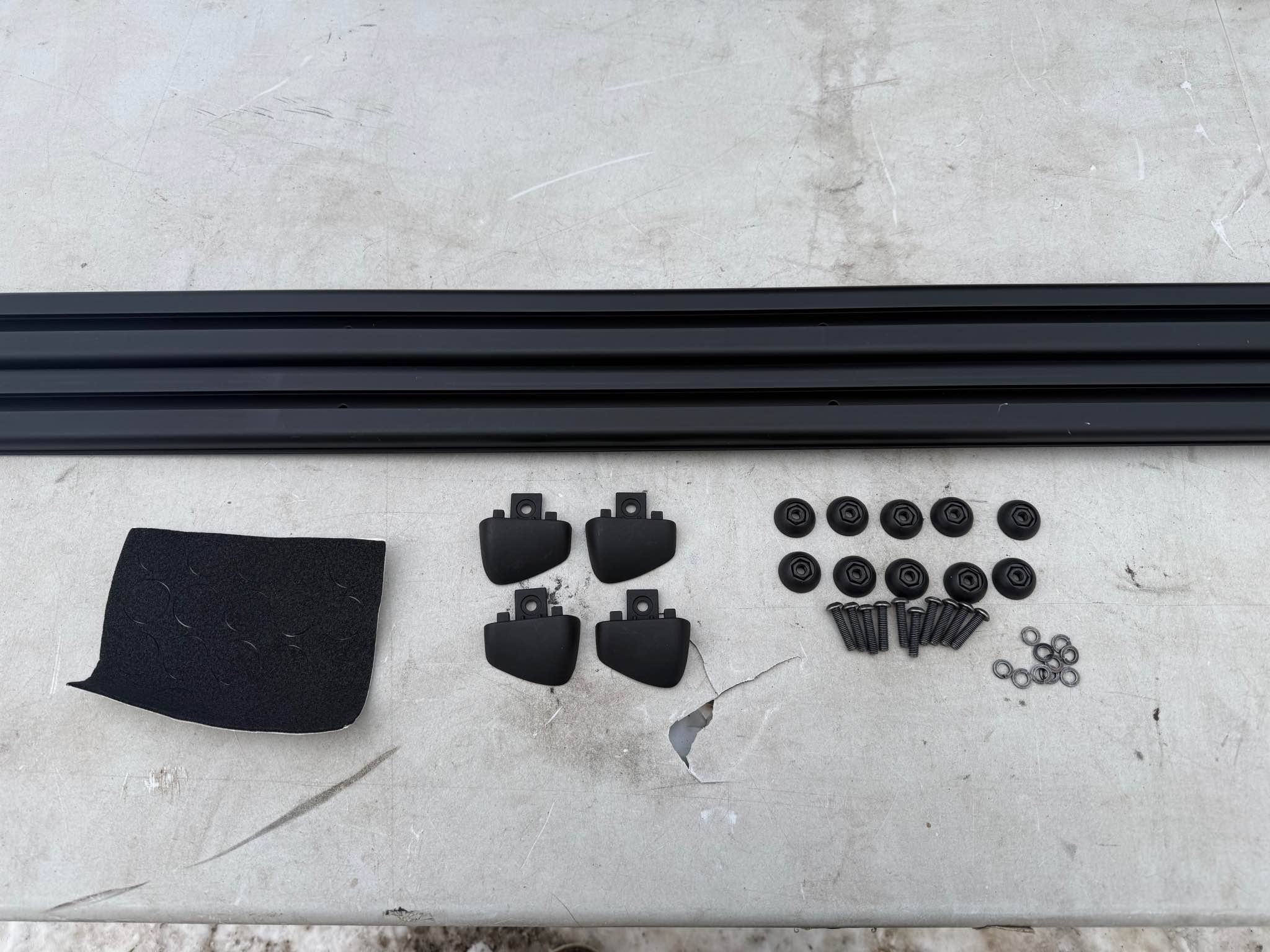Rhino Rack RTC TRACKS RTC18 Roof Rack T-Track for truck caps - Car ...