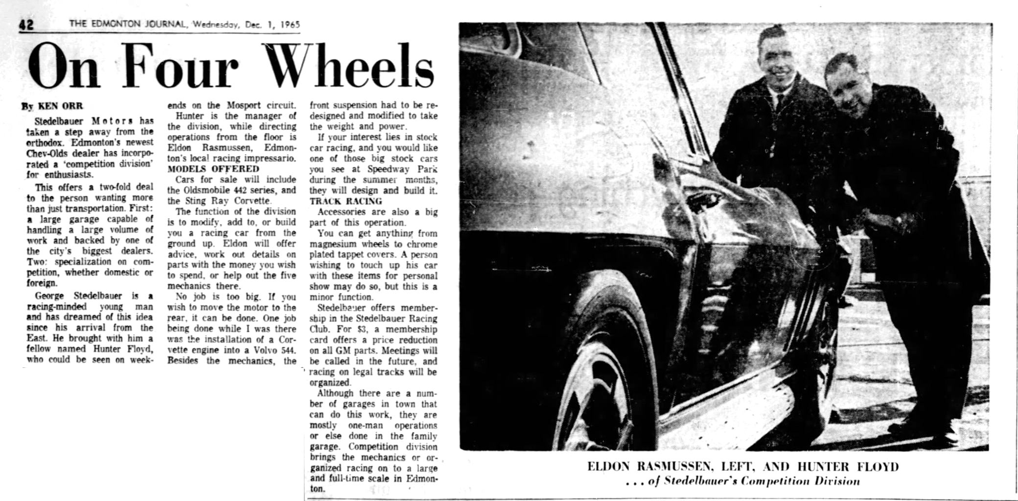 Canadian Motorsport Historical Society | **Sixty years ago**.. | Facebook