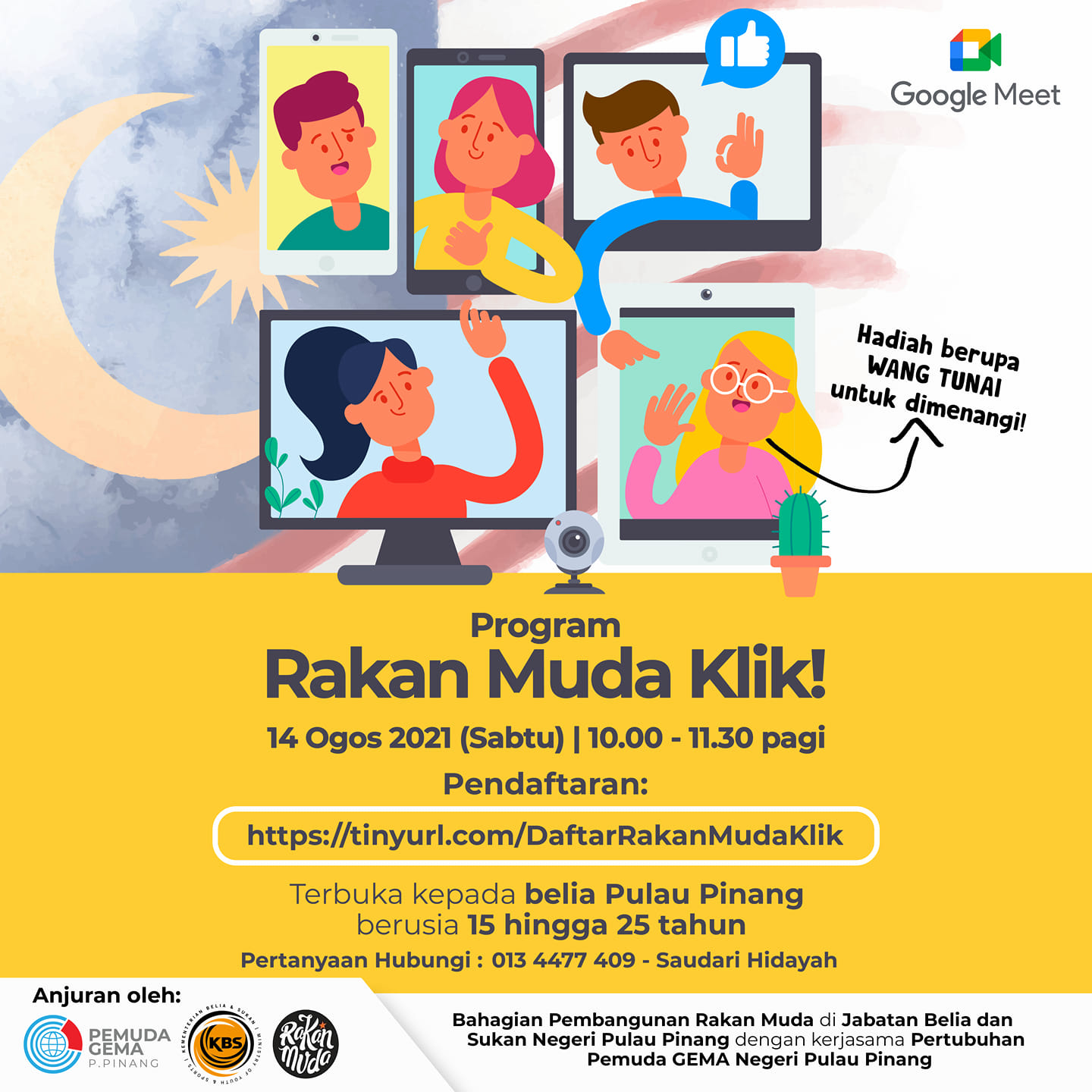PROGRAM RAKAN MUDA KLIK Rakan... - Pemuda GEMA Pulau Pinang | Facebook