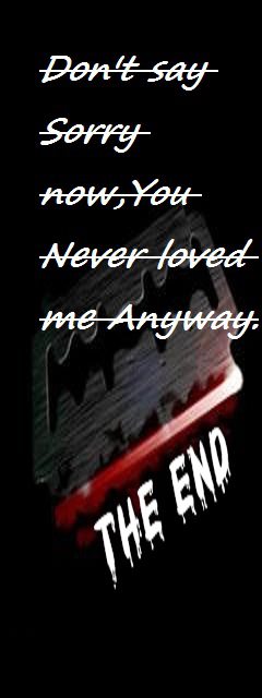 Don T Say Sorry Now You Never Loved Me Anyway Home Facebook say sorry now you never loved me anyway