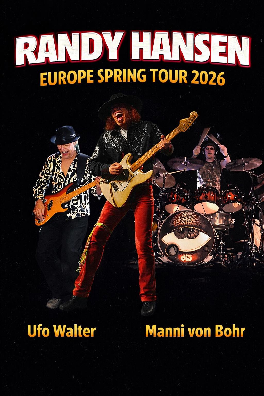 Randy - RANDY HANSEN | EUROPE SPRING TOUR 2026 | APRIL 24 - May 10 ...