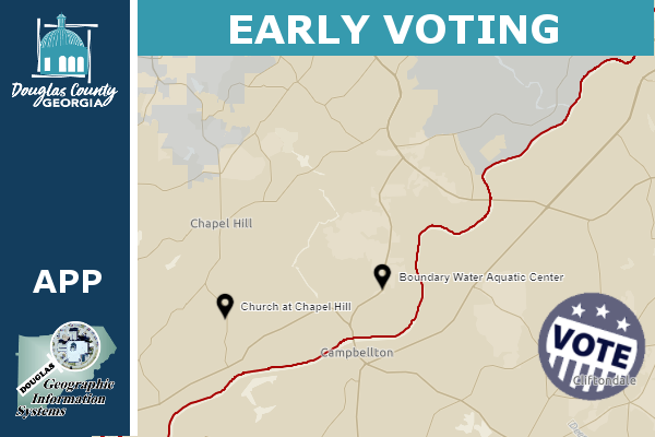 Early Voting Locations... - Douglas County GIS | Facebook