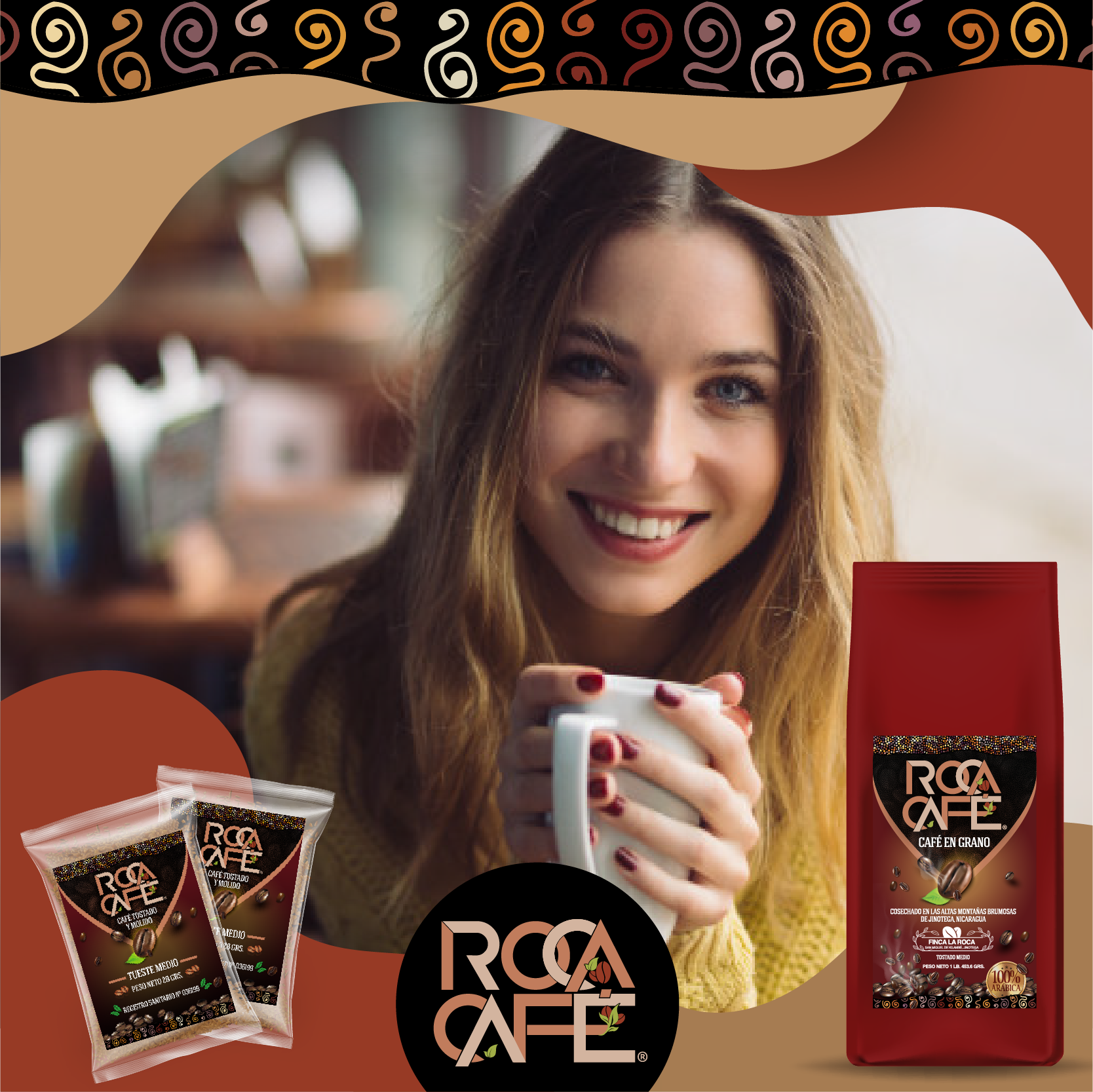 ROCA CAFÉ - 😀El café nos hace más #felices, el #café ayuda...