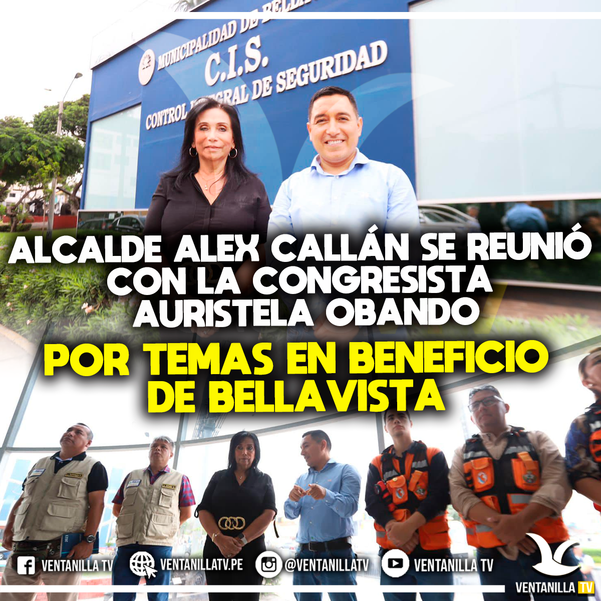 Ventanilla - 🔴ALCALDE ALEX CALLAN SE REUNIÓ CON LA CONGRESISTA ...