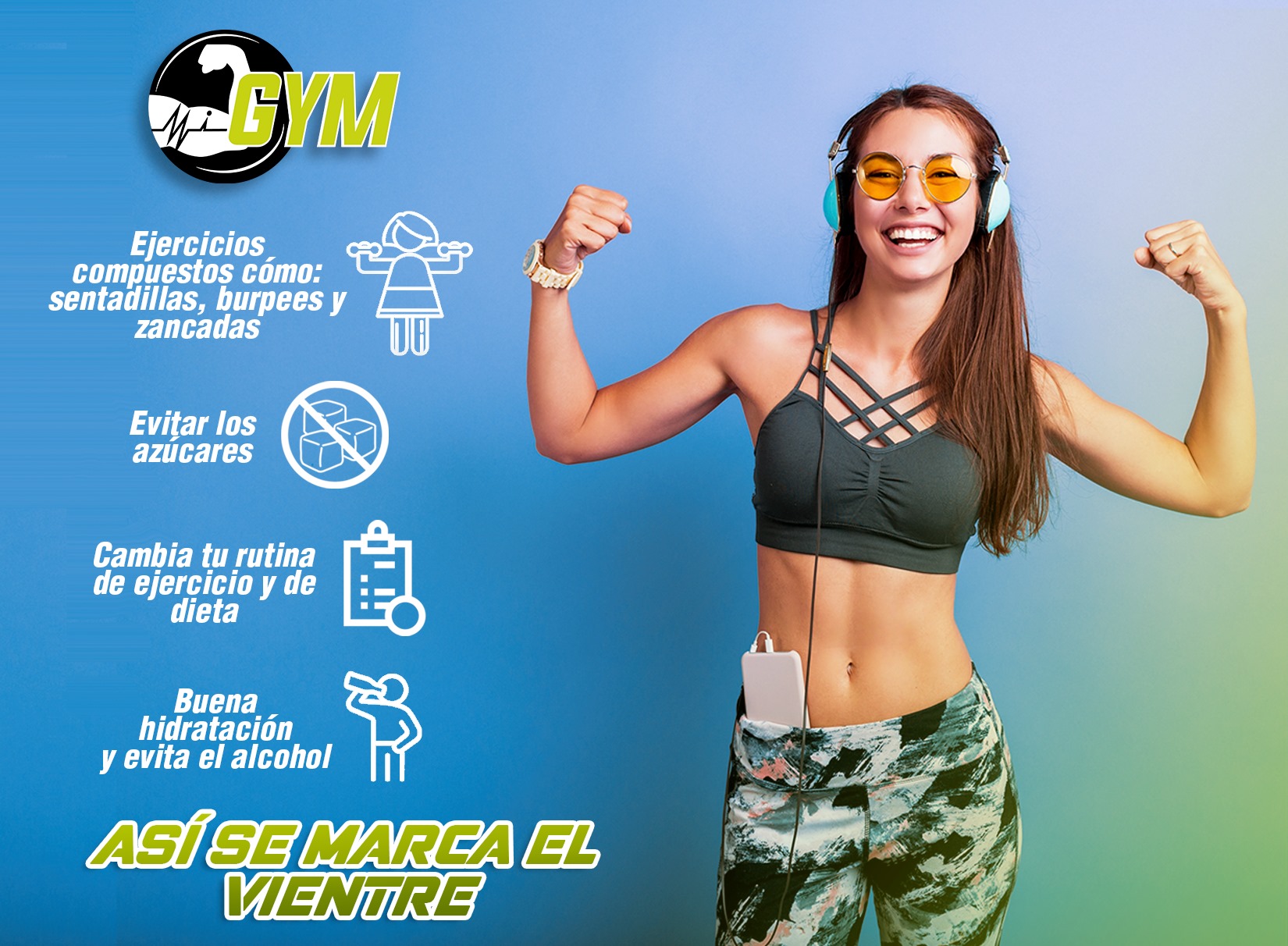 Mi Gym - Te dejamos unos tips para sacar a relucir esas...