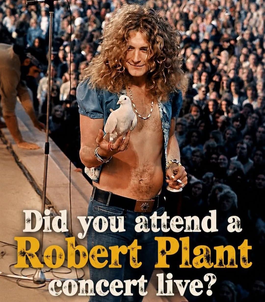 July 23, 1988 (37 years ago) - Robert Plant at Hersheypark Stadium