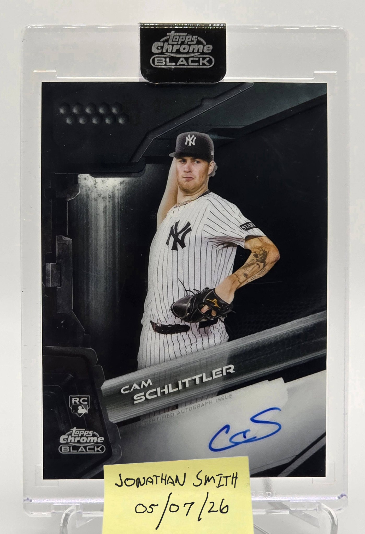 2026 topps chrome black autograph baseball cards for sale