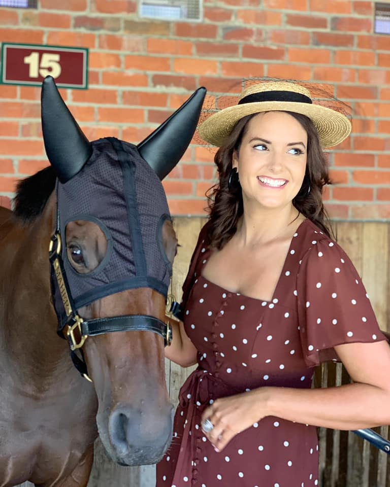 Racing.com - Kate Watts looked stunning for #BlueDiamond Day! For more ...