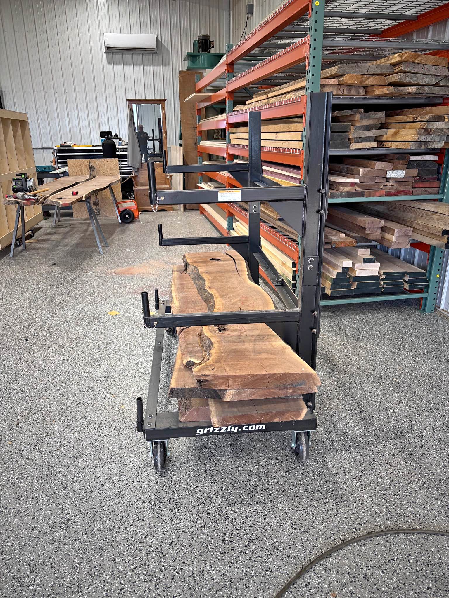 Grizzly wood rack - Weight Lifting Machines & Racks - Spring Hill, Iowa ...