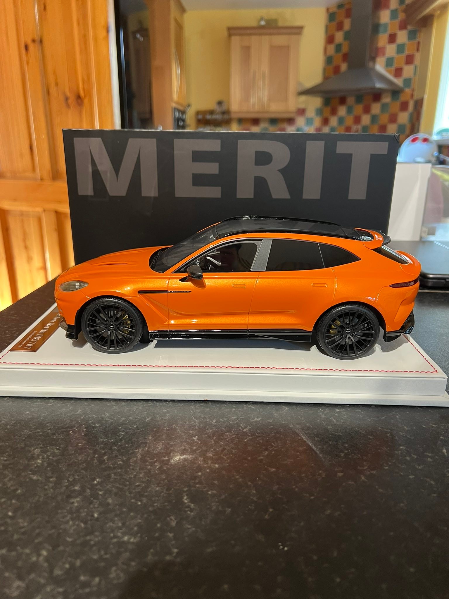 FOR SALE MINI COOPER LIBERTY WALK Leather base with Acrylic case 1  display picture 1