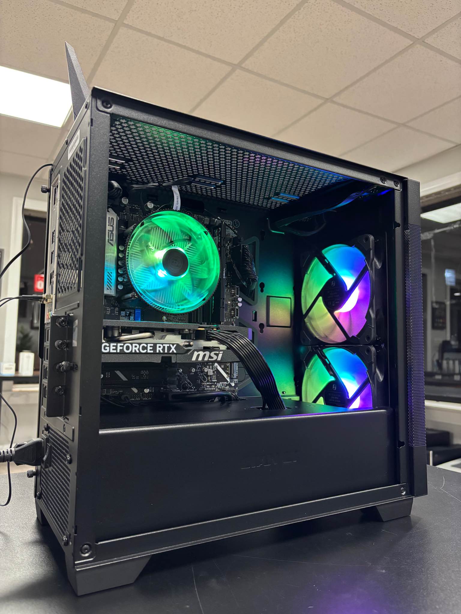 2025 PowerSpec Gaming PC G239 (Intel Core i5-14400F + Nvidia GeForce ...
