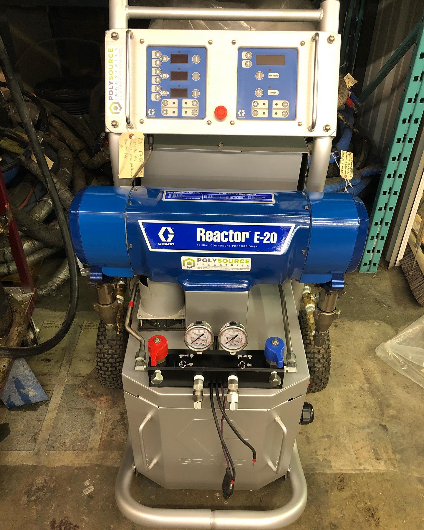Graco Reactor E-20 completely... - Polysource Industries Inc. | Facebook