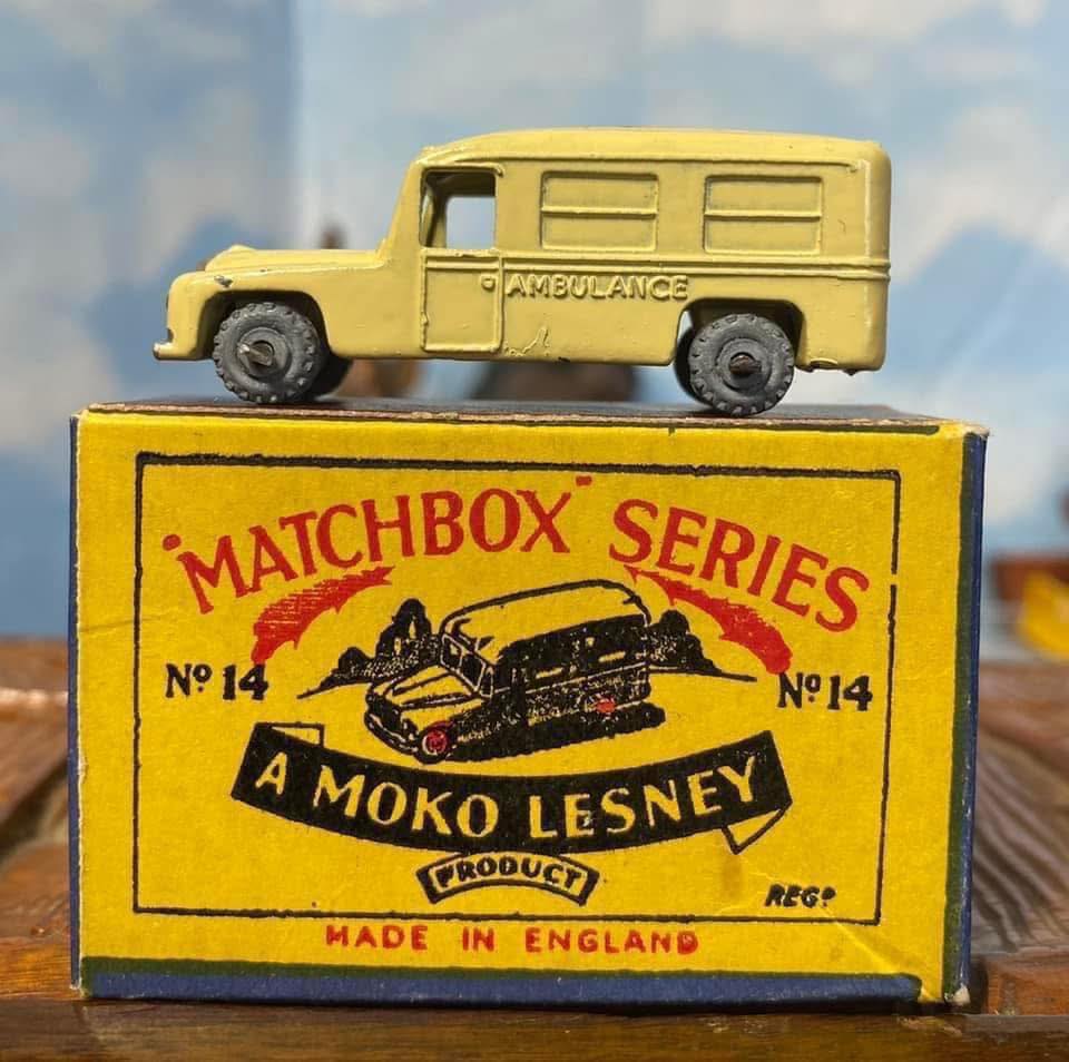 Matchbox Diecast Daimler ambulance models