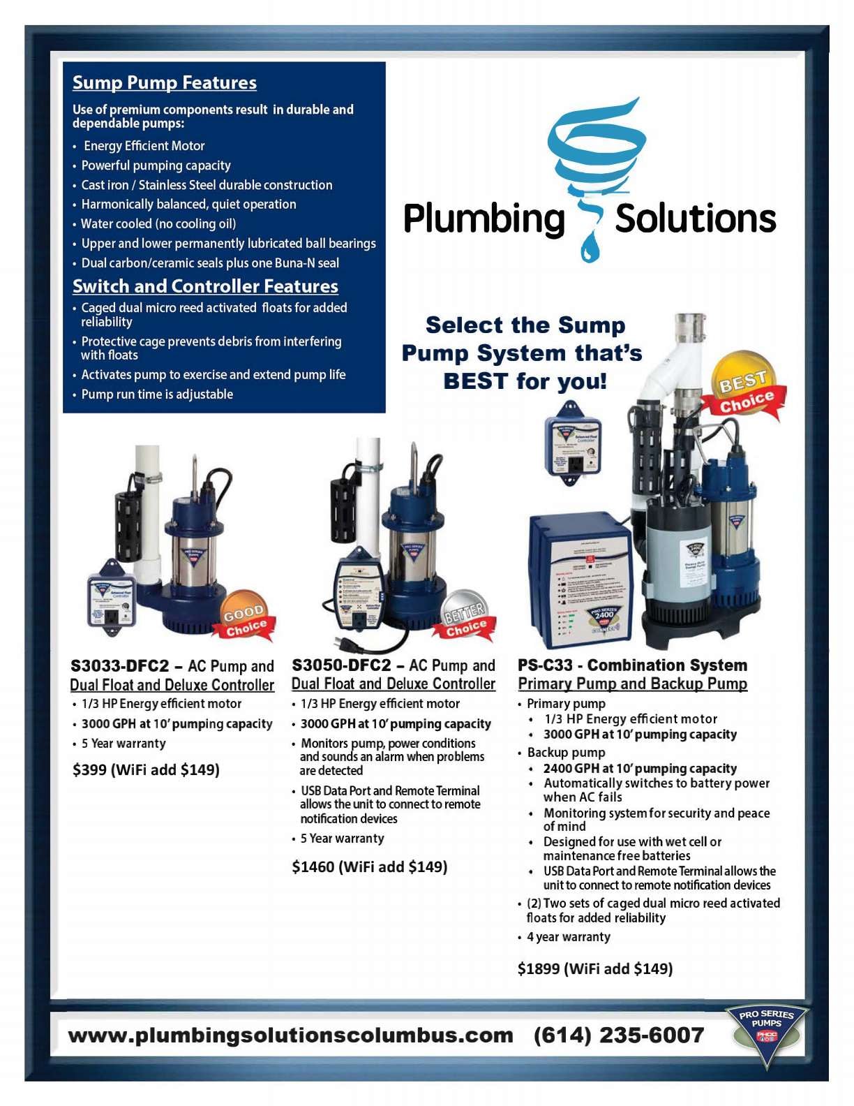 Plumbing Solutions Inc. | Columbus OH