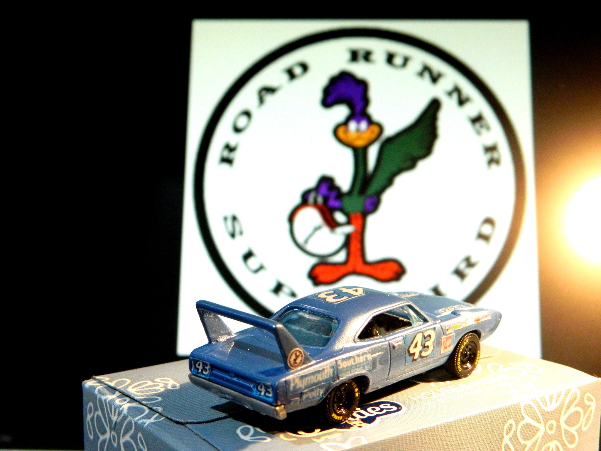Here is my ''Richard Petty '' superbird made whit the one on the blist