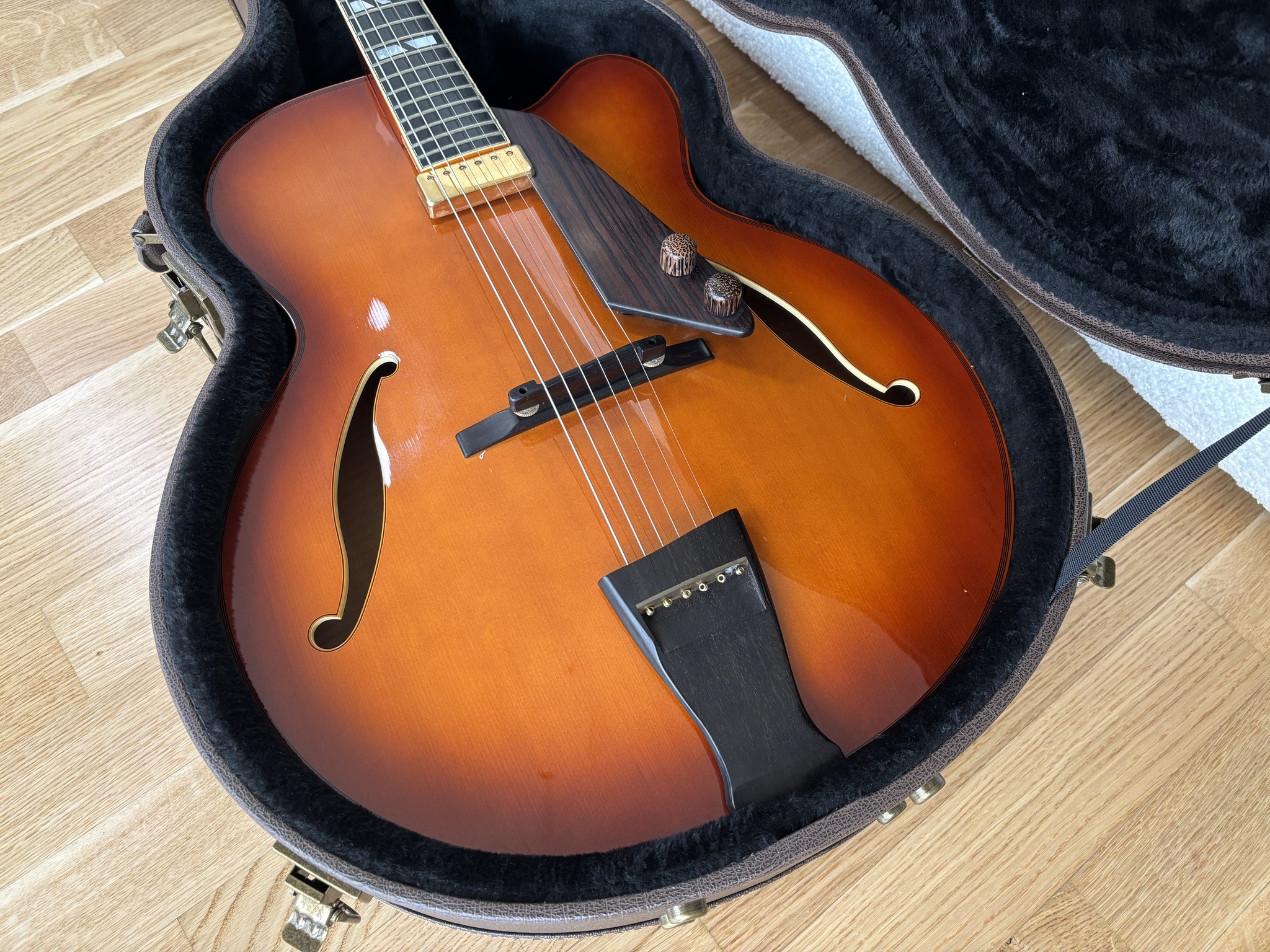 What is the value of a Japanese-made D'Aquisto archtop guitar?