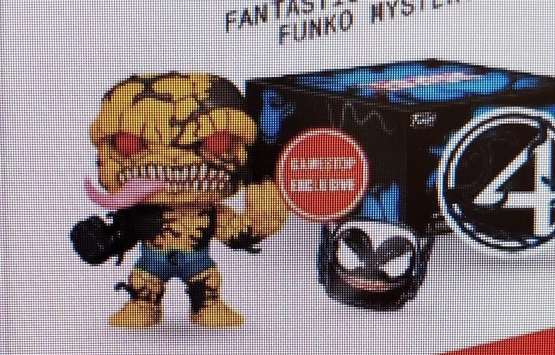 First look at the Venomized Thing! Only available in the Fantastic