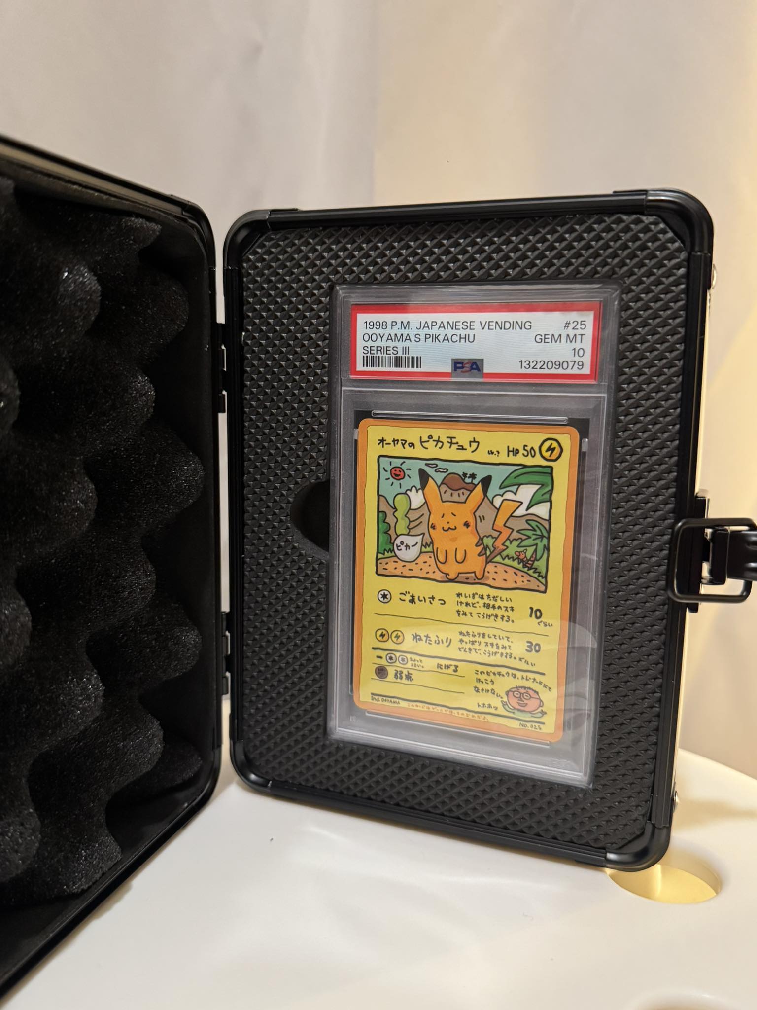 大山皮卡超psa10 $66000 1998 1998PM.JAPANESEVENDING #25 M. JAPANESE