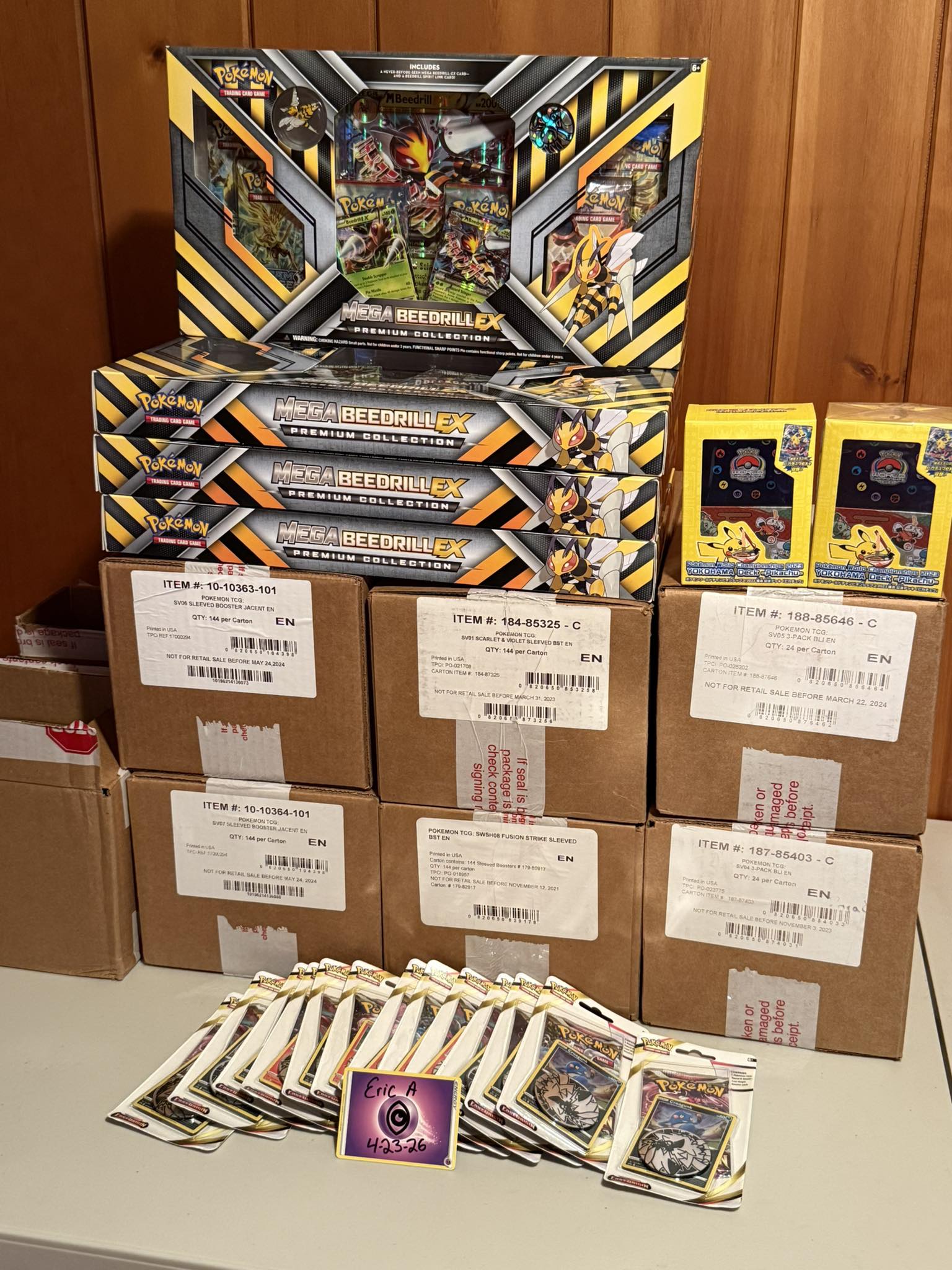 FS/NFT Misc: 2x Sealed Yokohama Decks $450 each 4x Mega Beedrill