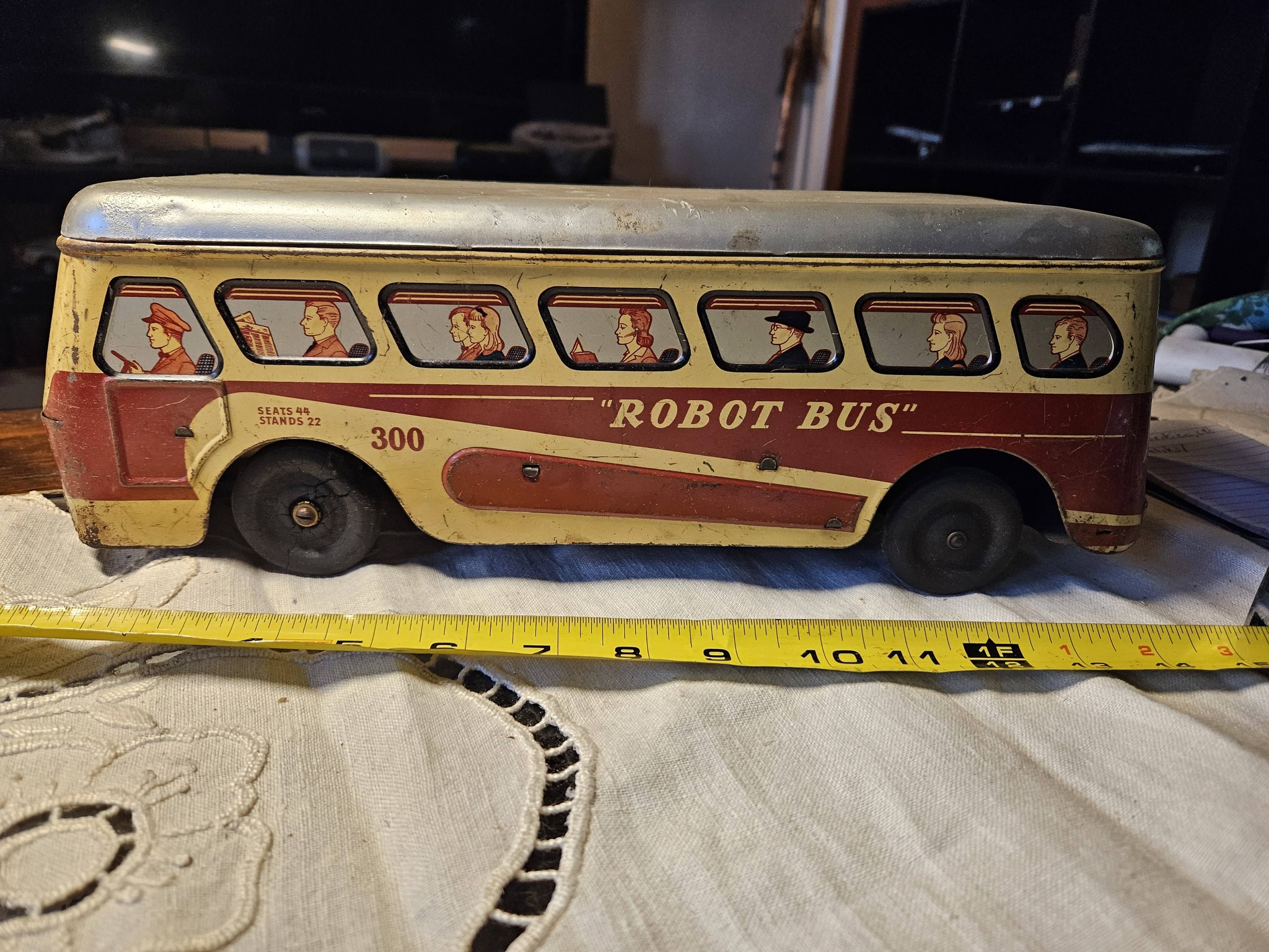 Mike comes across a super rare battery operated robot from the 1950s.
