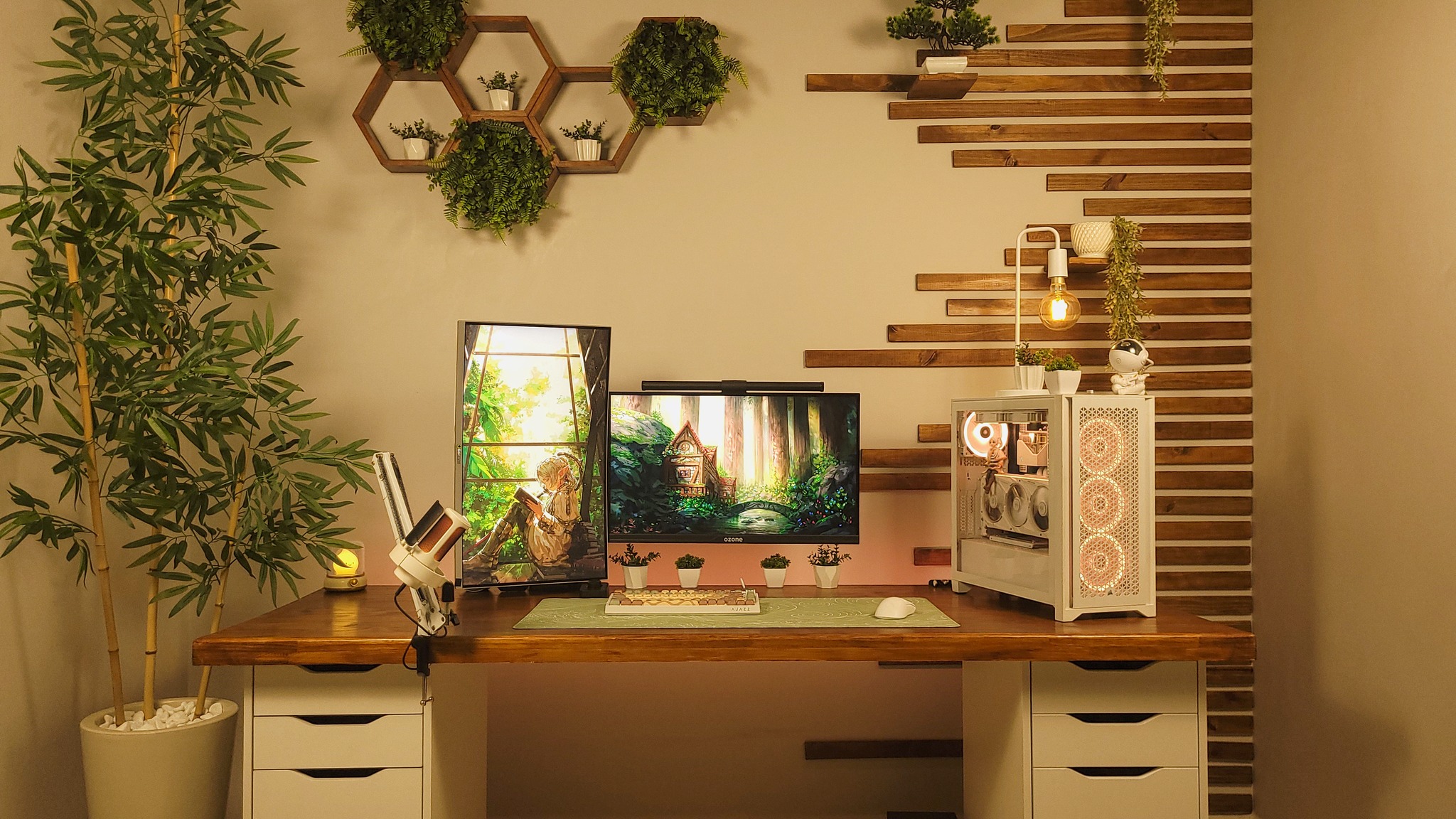 Workspace Setup Addicts | Finally finished my cozy setup 🇧🇷 | Facebook