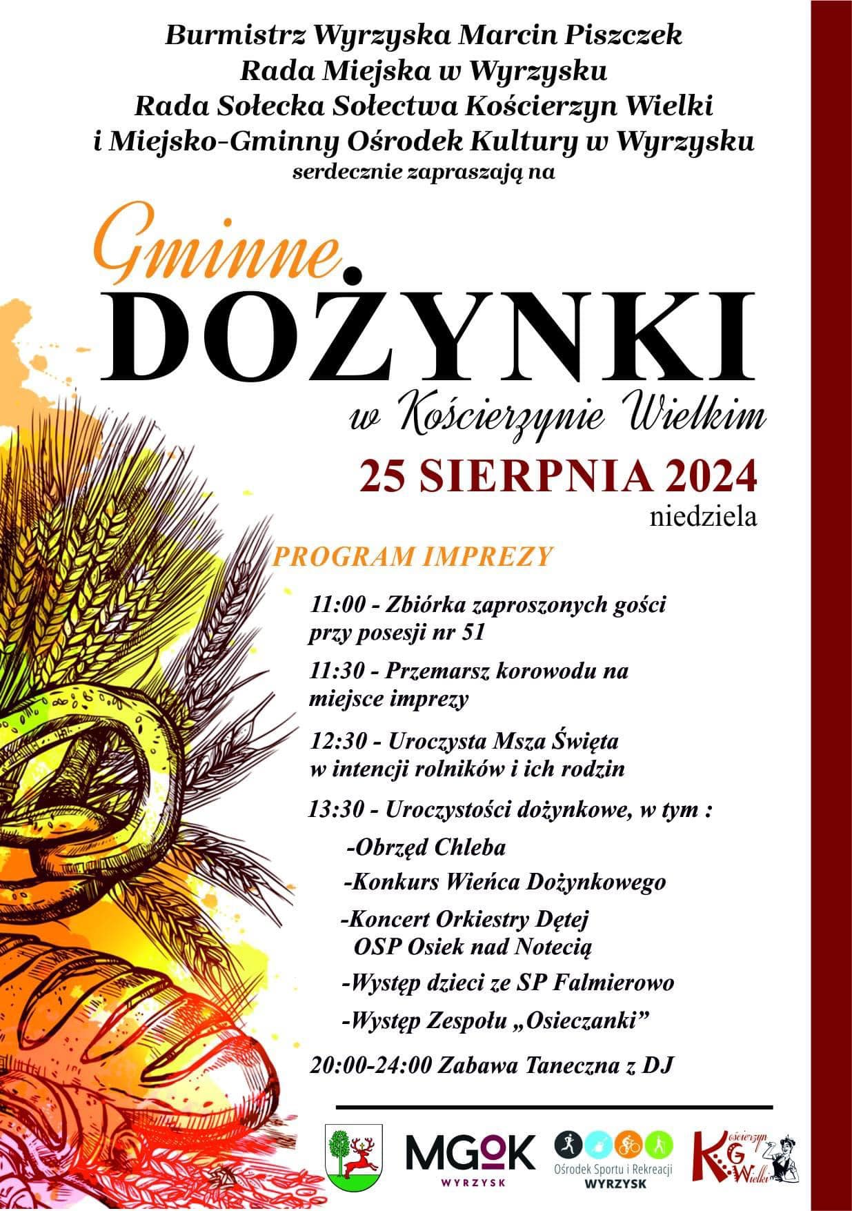 Twój Wyrzysk 🌾Gminne Dożynki 2024🌾 Facebook 