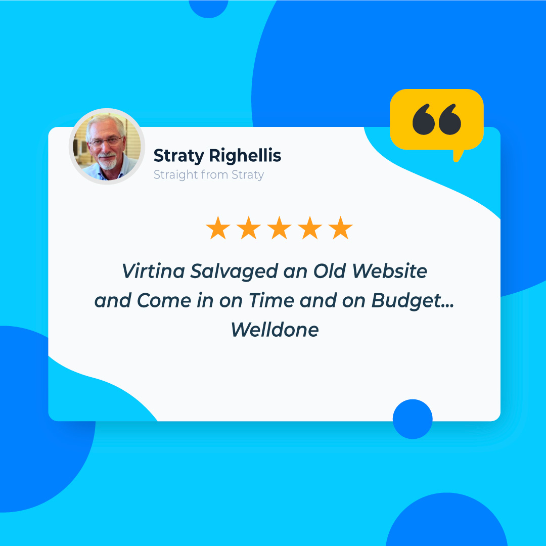 Virtina - Thank You, Mr. Straty Righellis for your... | Facebook
