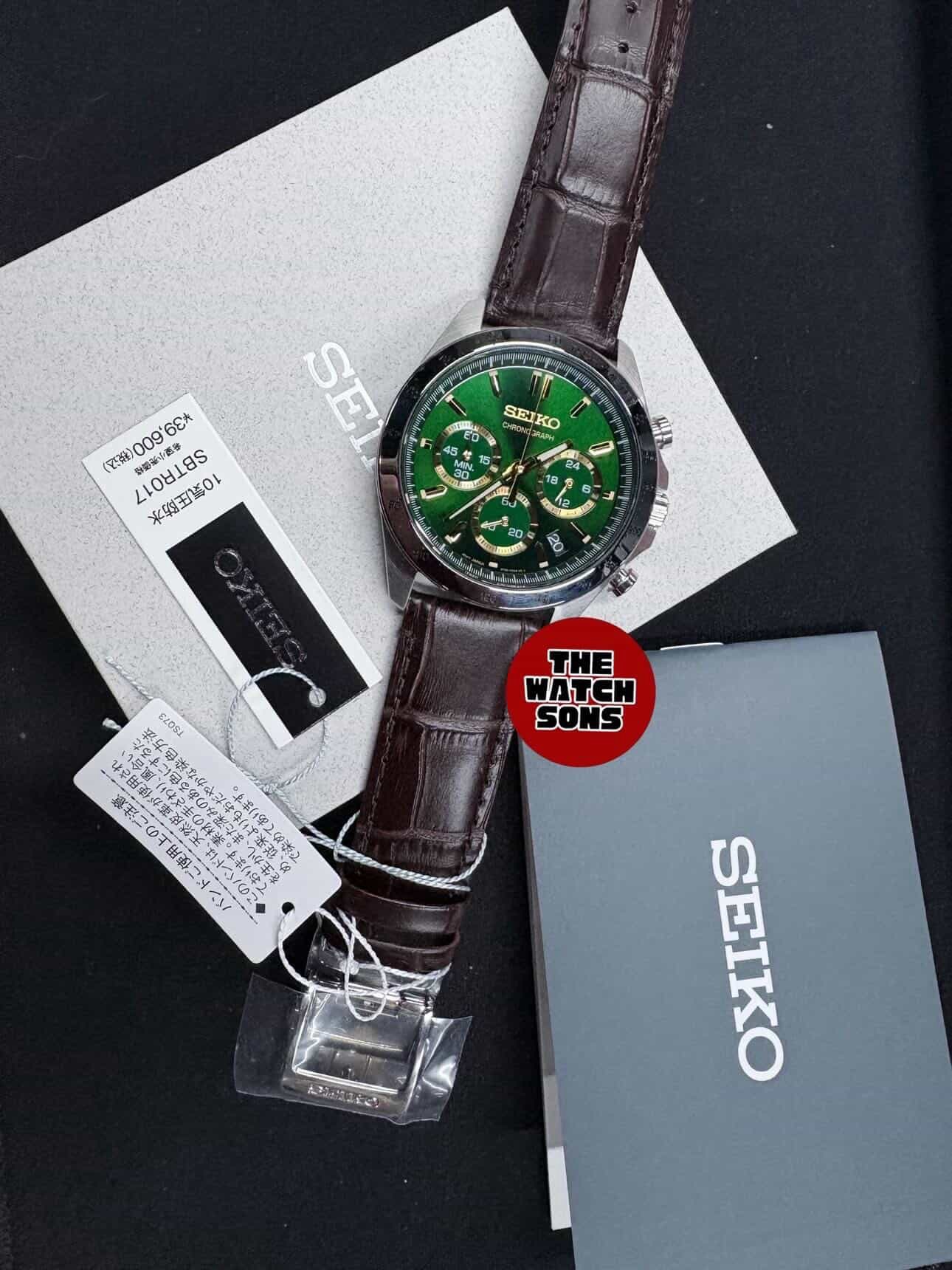 Seiko Spirit Chronograph Japan Exclusive release SBTR017 fresh 