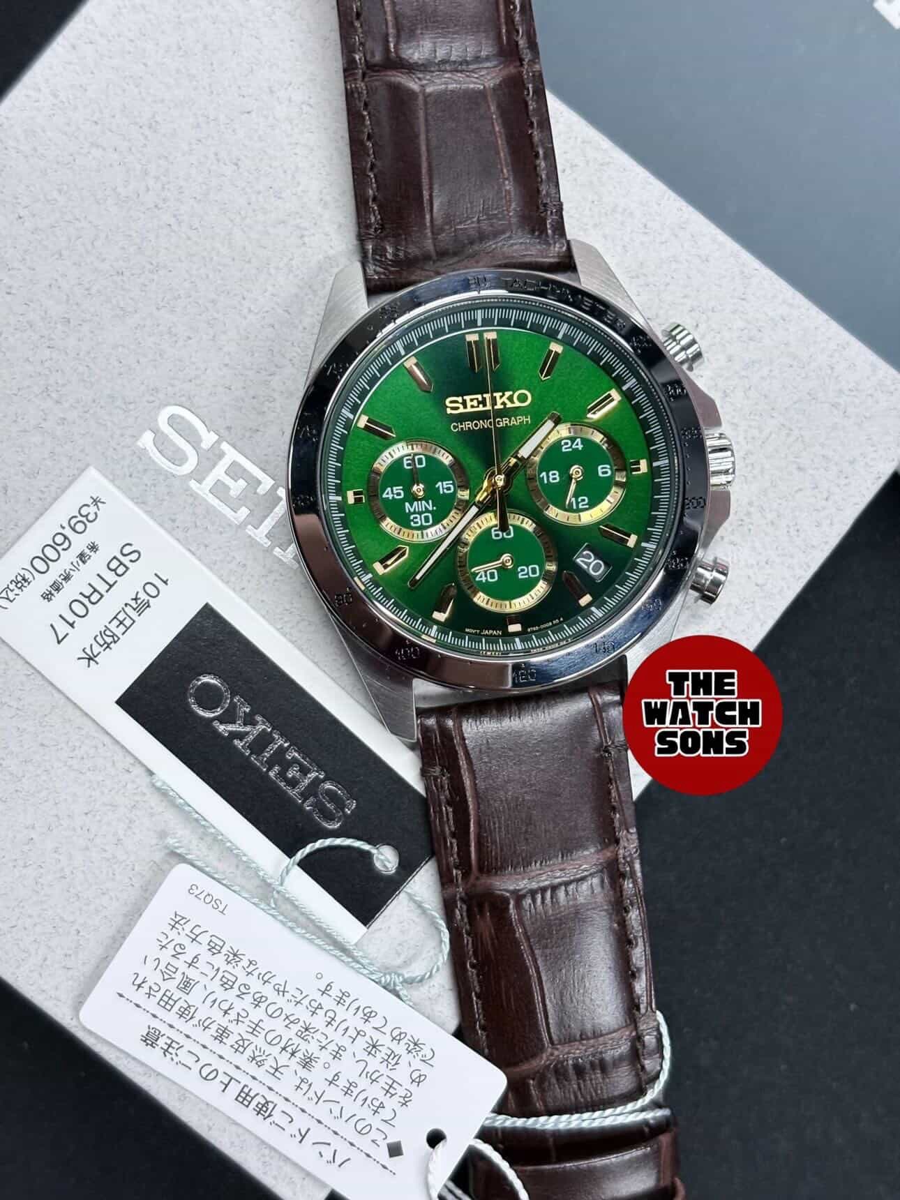 Seiko Spirit Chronograph Japan Exclusive release SBTR017 fresh 