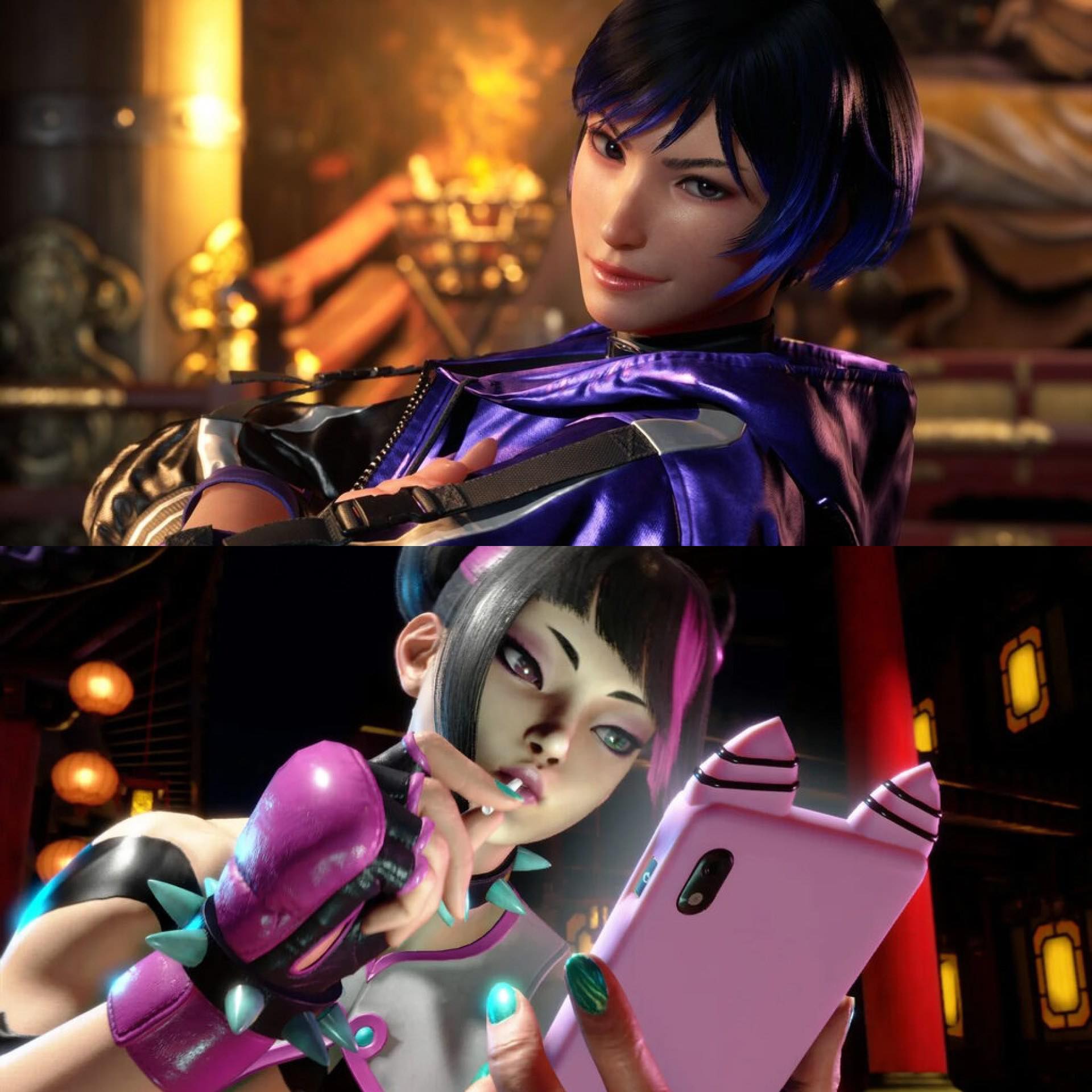 Reina is similar to Juri Han from Super Street Fighter IV: Reina