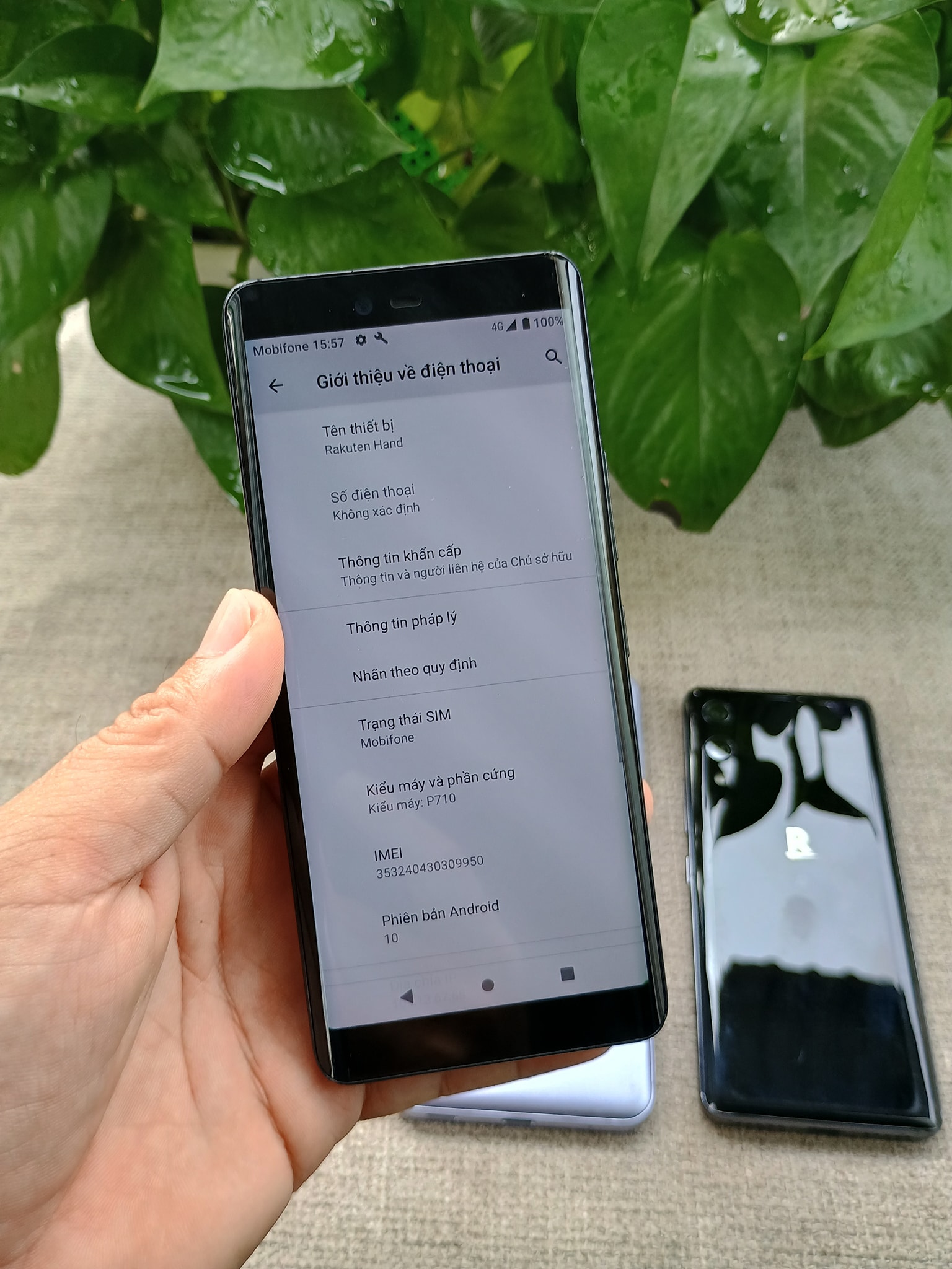 Rakuten Hand P710 Ram 4GB/64G - OLED Cong 5.1inch - Chống Nước - 1