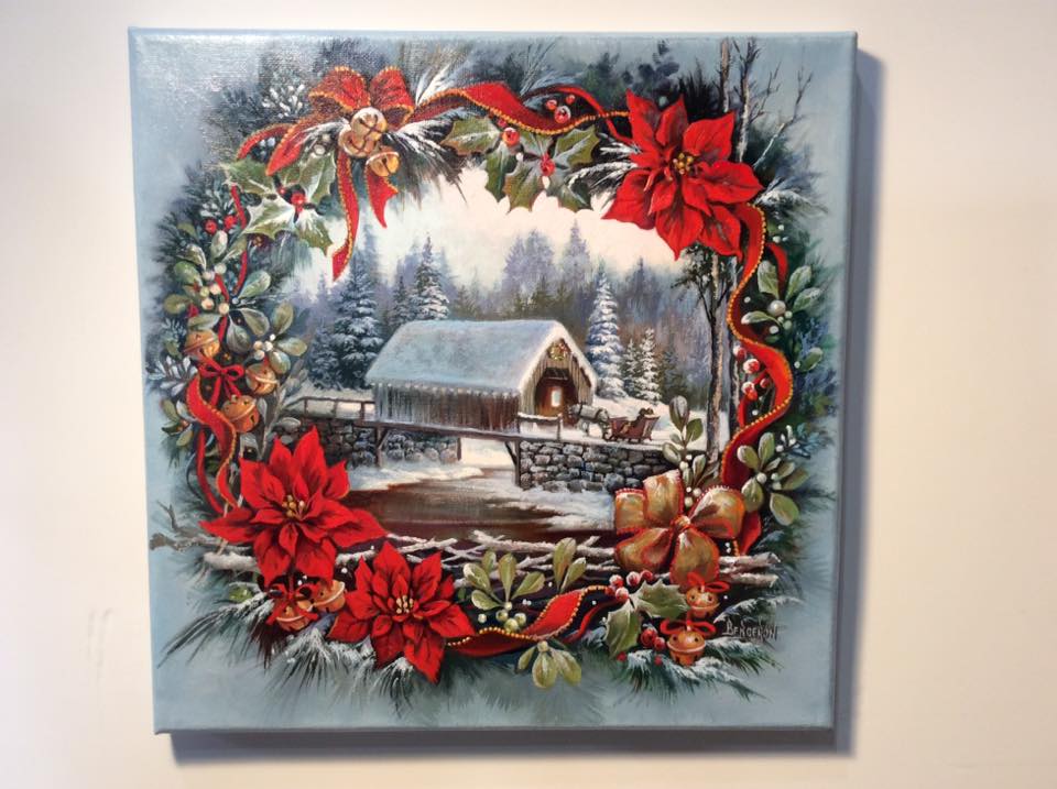 Heaven Scent by Sandra Bergeron DAC Spring Heaven Scent Wall