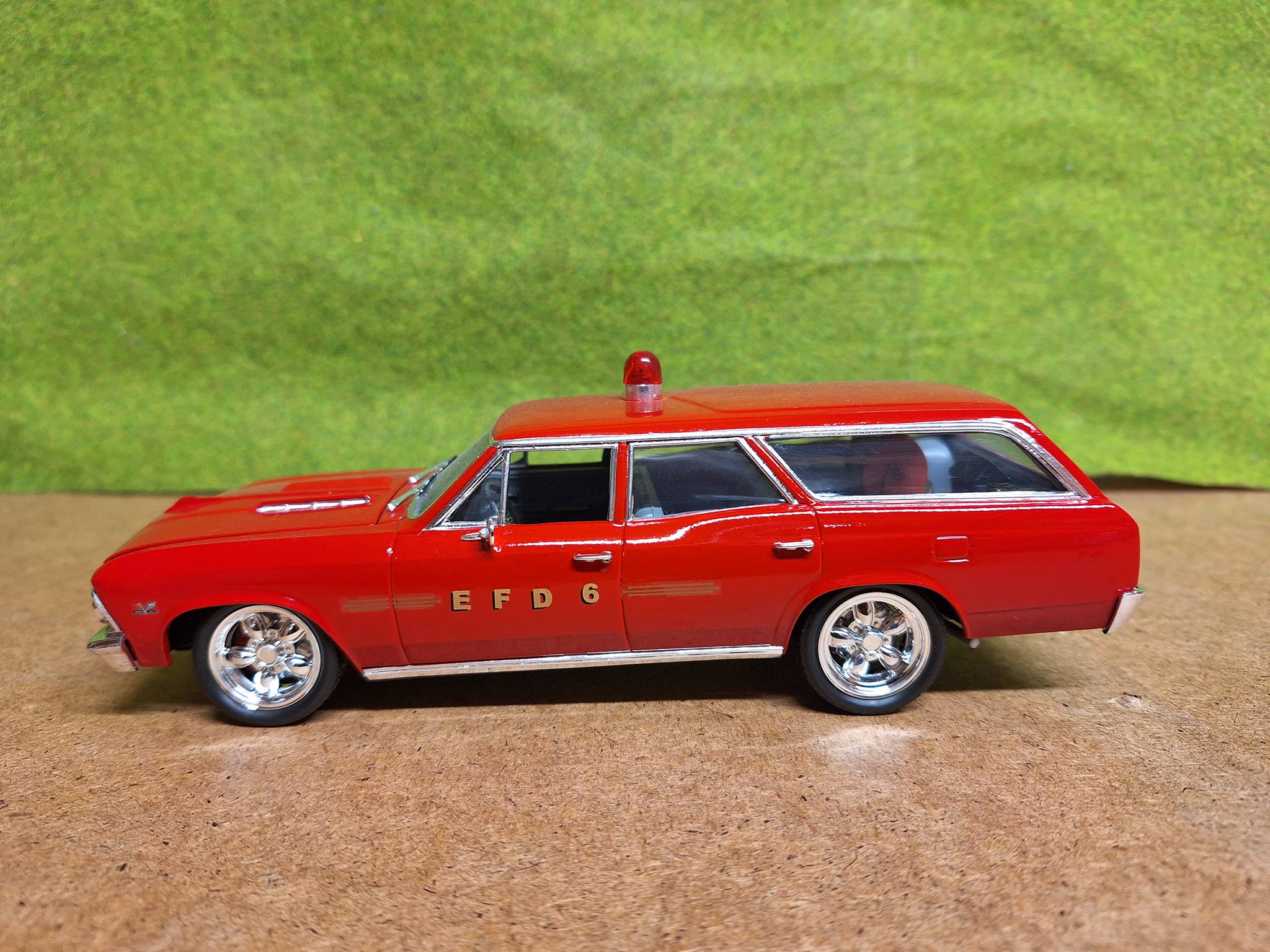 Revell 1/25 scale model car build