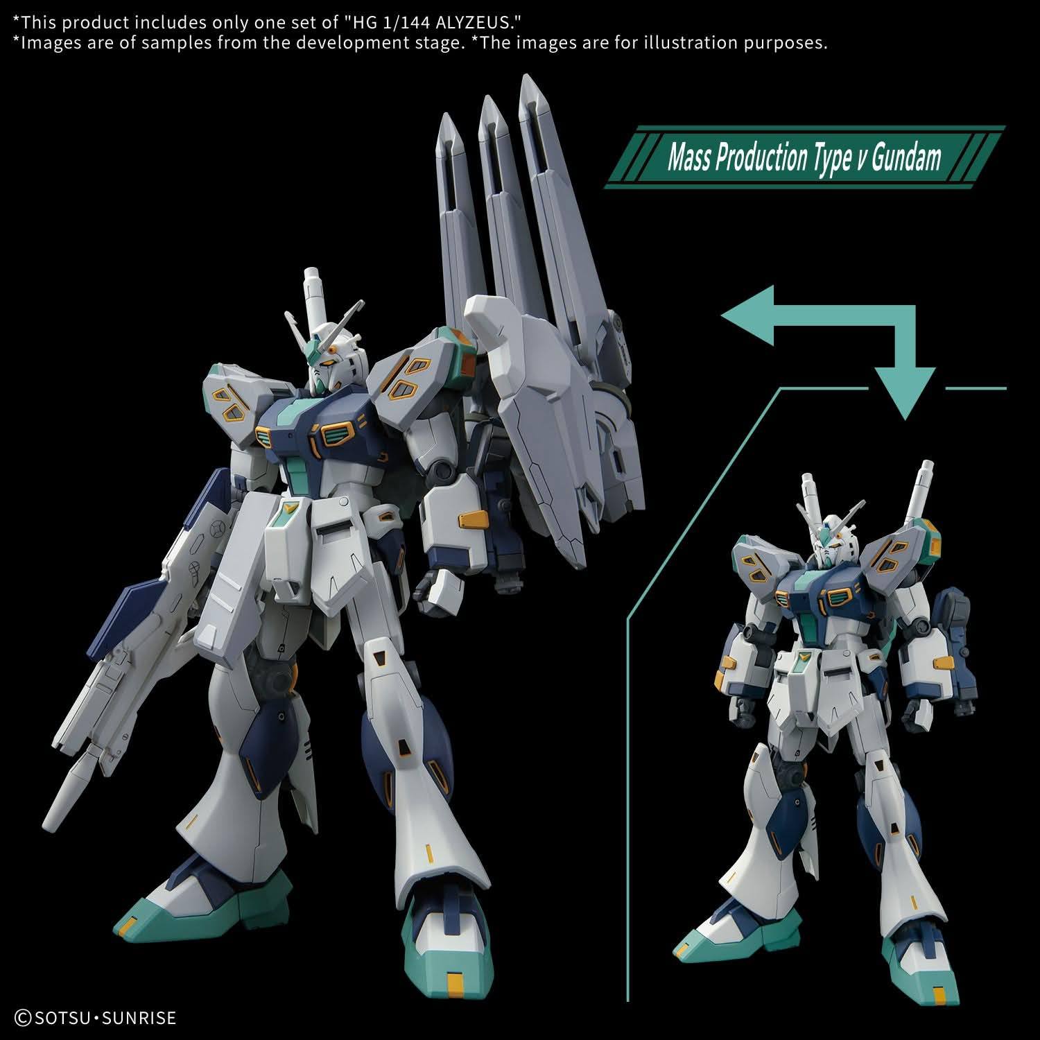 Runners review of HGUC 1/144 TX-ff104 Alyzeus Credit to the owner