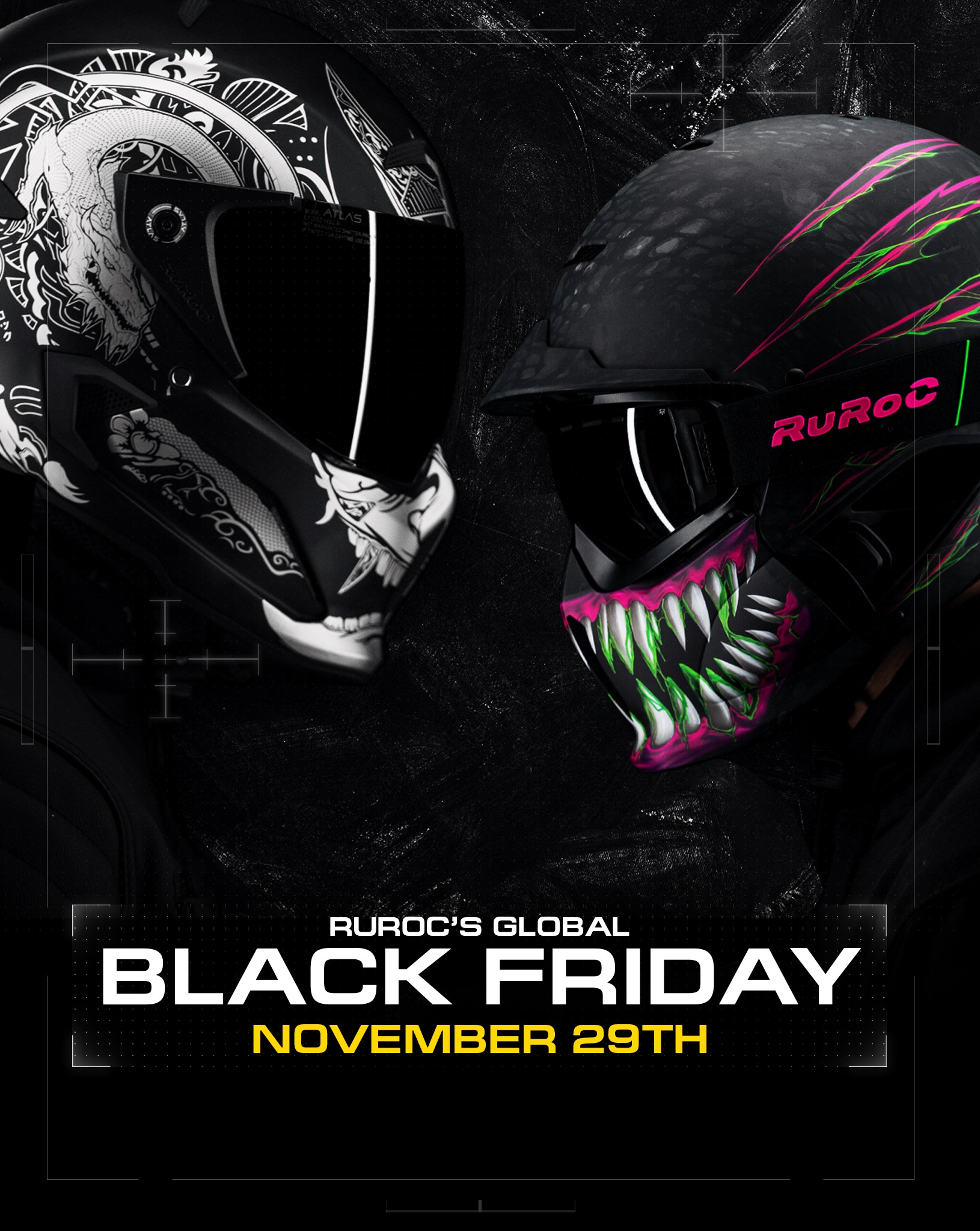 Get ready for Ruroc's biggest launch of the season! Drops 6pm