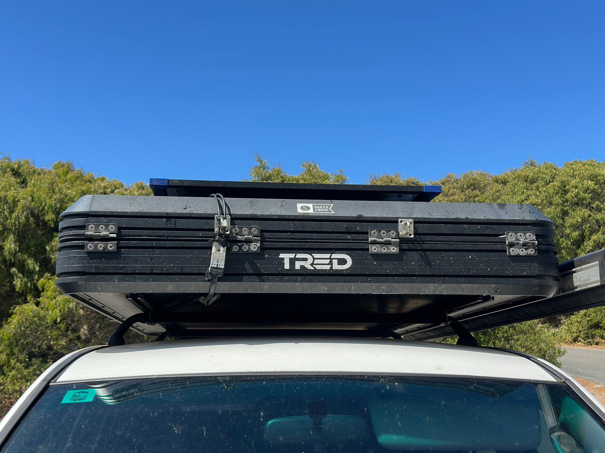 lifted tent trailer Camping 2 In 1 Running straps over tarps old_id-buy-bulk-case-heavy-duty-green-silver-poly-tarps-10x15 Size:Bistro Lighting, 44'X123' Sailcloth W/Dimmer Trailer frame can be