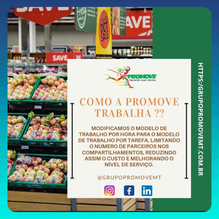 COMO A PROMOVE TRABALHA? • •... - Grupo promove mt | Facebook