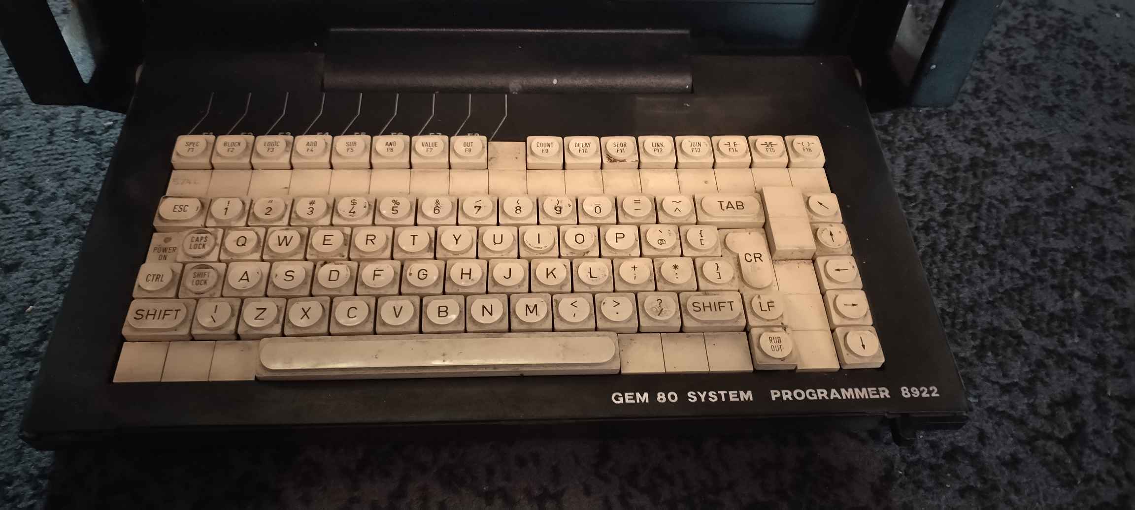 GEM 80 SYSTEM PROGRAMMER 8922 – Rare Industrial Retro Computer / PLC ...