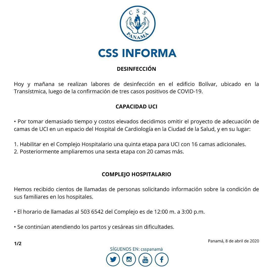 #CSSInforma: Conferencia... - Caja de Seguro Social Panamá